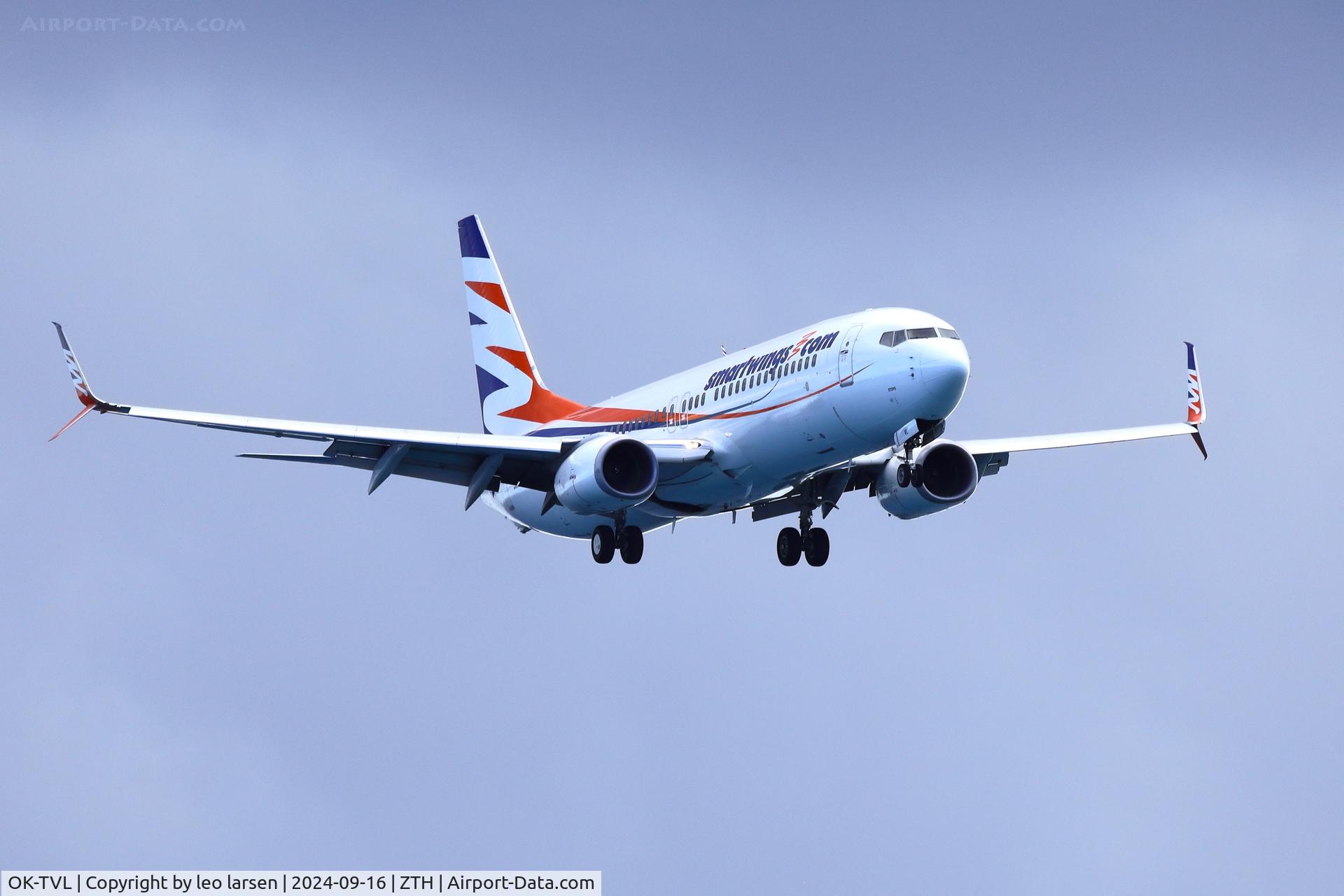 OK-TVL, 2010 Boeing 737-8FN C/N 37076, Zakynthos 16.9.2024