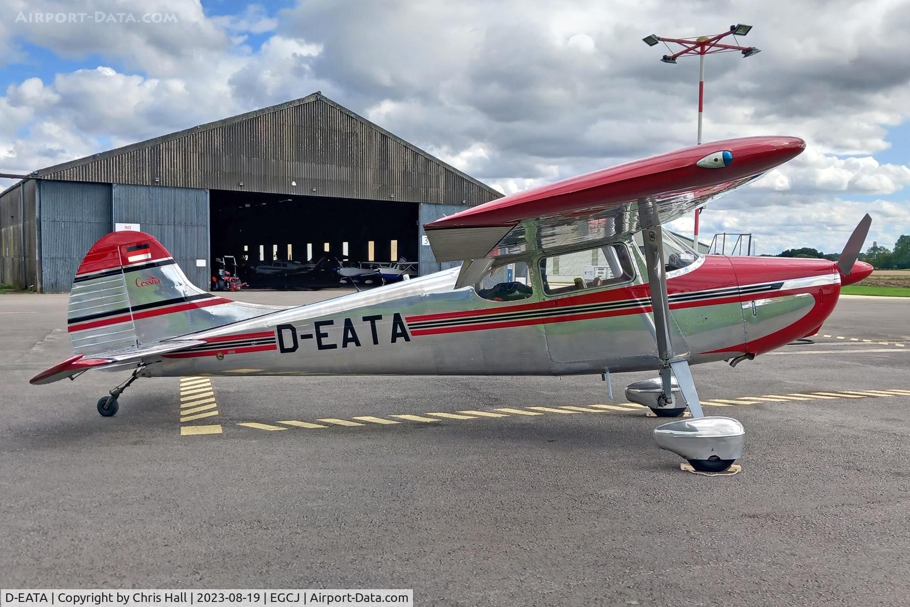 D-EATA, 1949 Cessna 170A C/N 18884, Sherburn in Elmet