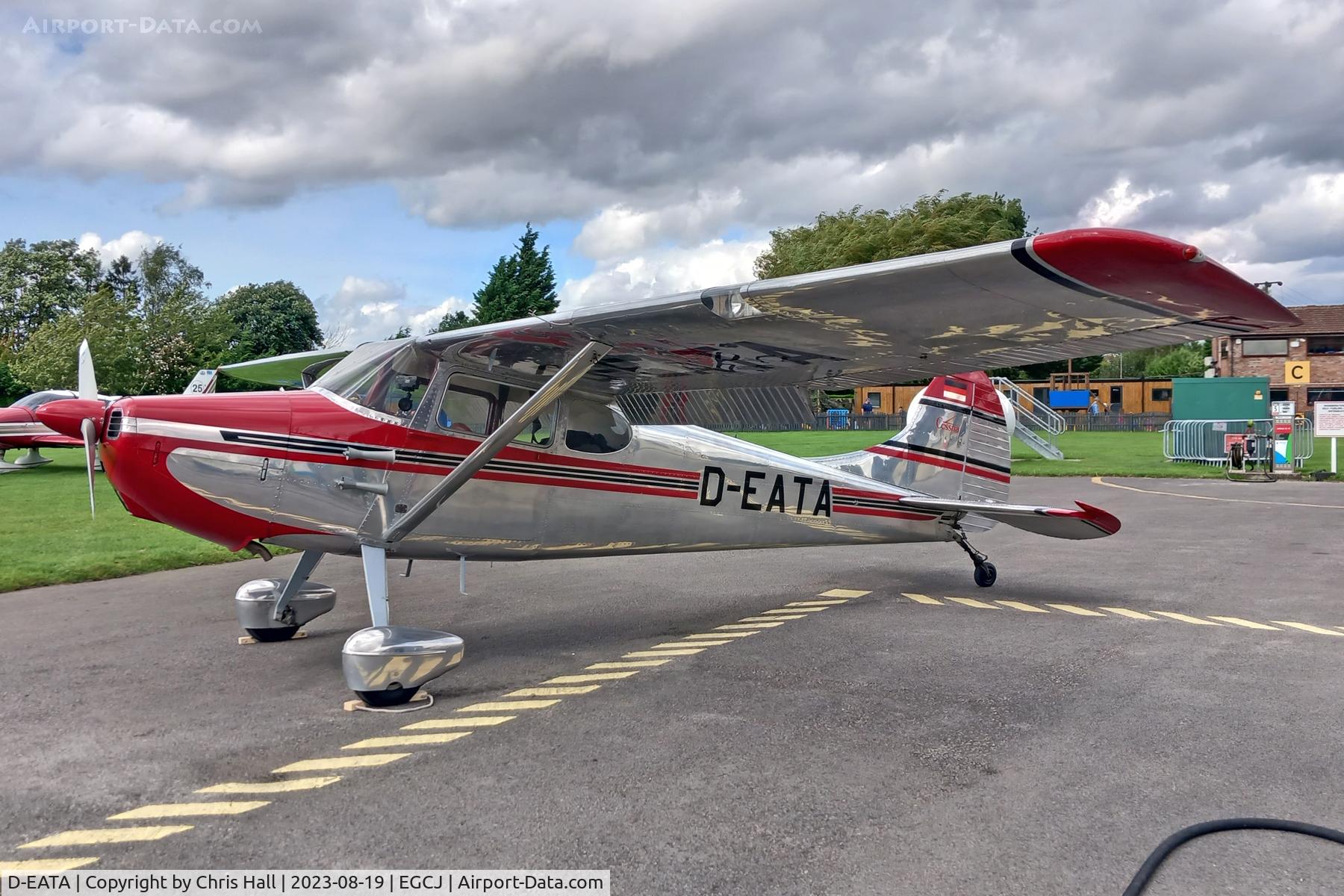 D-EATA, 1949 Cessna 170A C/N 18884, Sherburn in Elmet