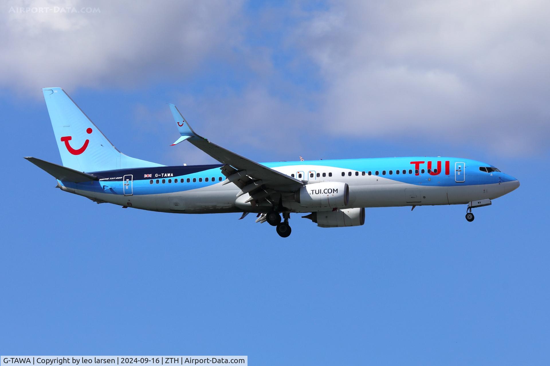 G-TAWA, 2012 Boeing 737-8K5 C/N 37264, Zakynthos 16.9.2024