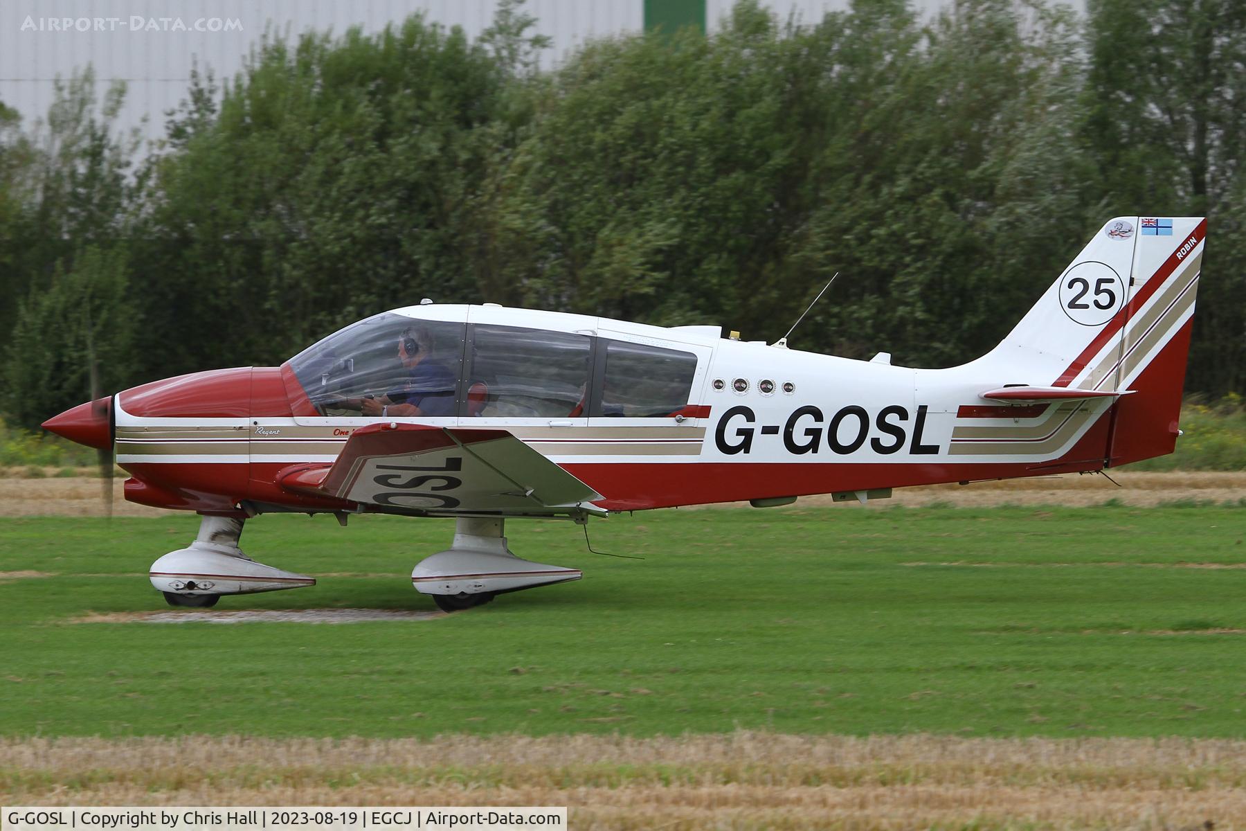 G-GOSL, 1990 Robin DR-400-180 Regent Regent C/N 1974, Sherburn in Elmet