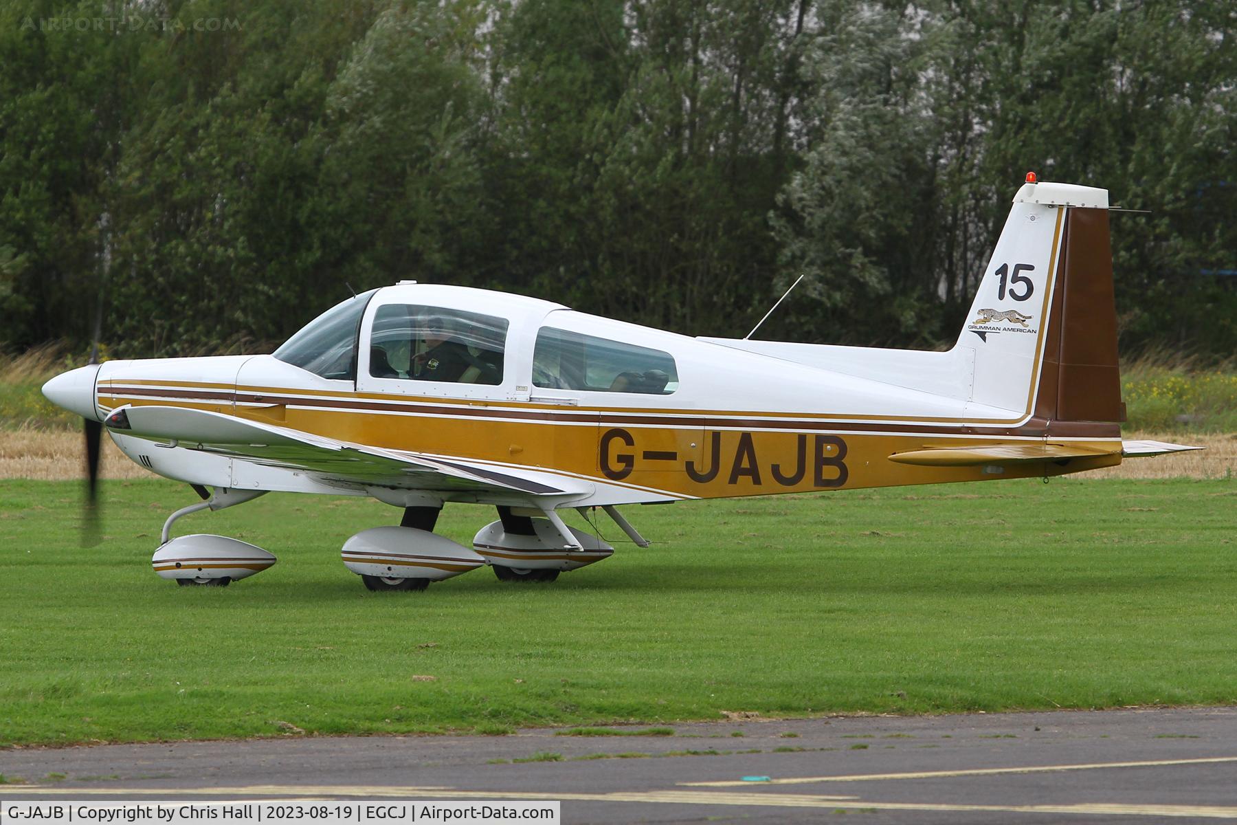 G-JAJB, 1978 Grumman American AA-5A Cheetah C/N AA5A-0590, Sherburn in Elmet