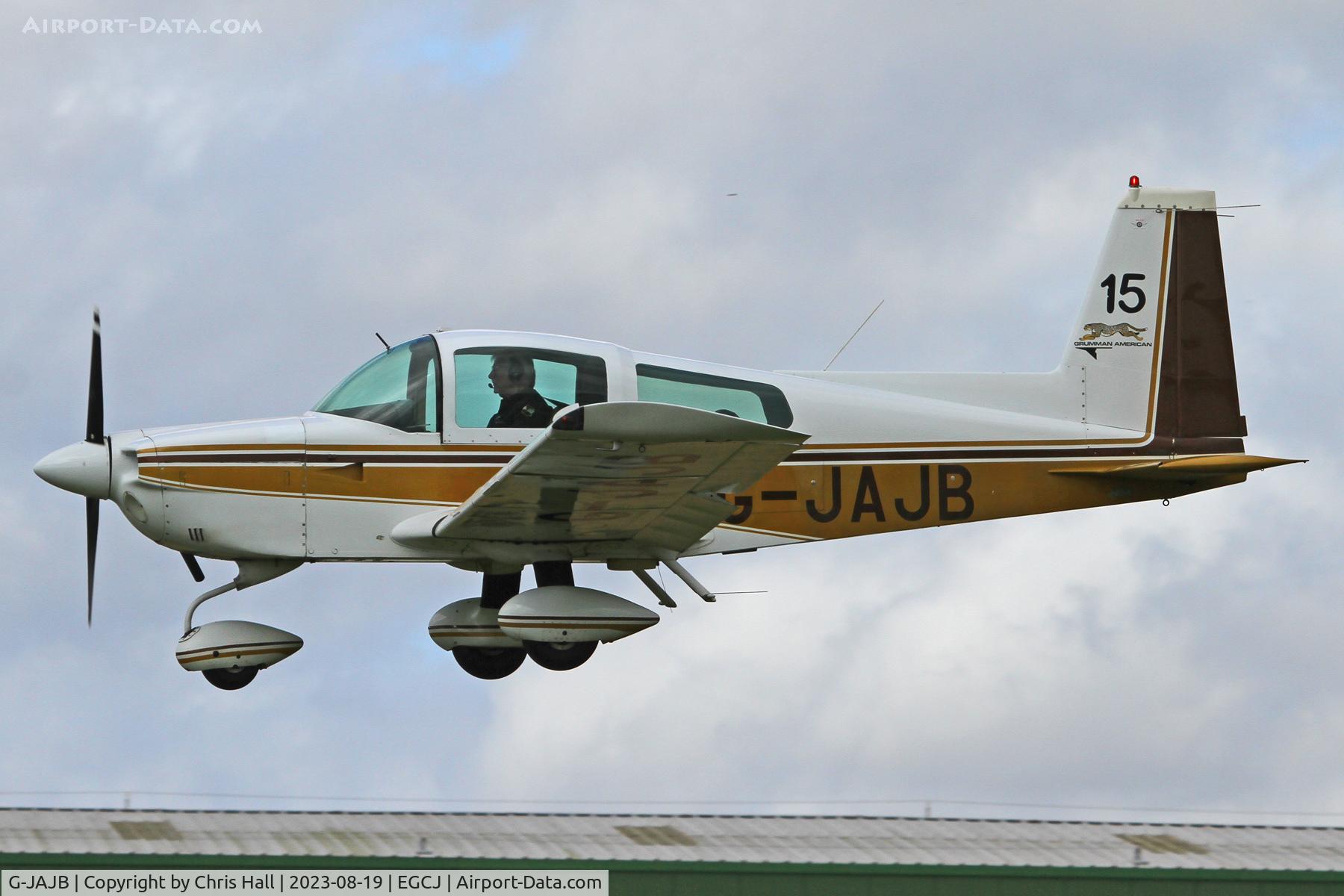 G-JAJB, 1978 Grumman American AA-5A Cheetah C/N AA5A-0590, Sherburn in Elmet