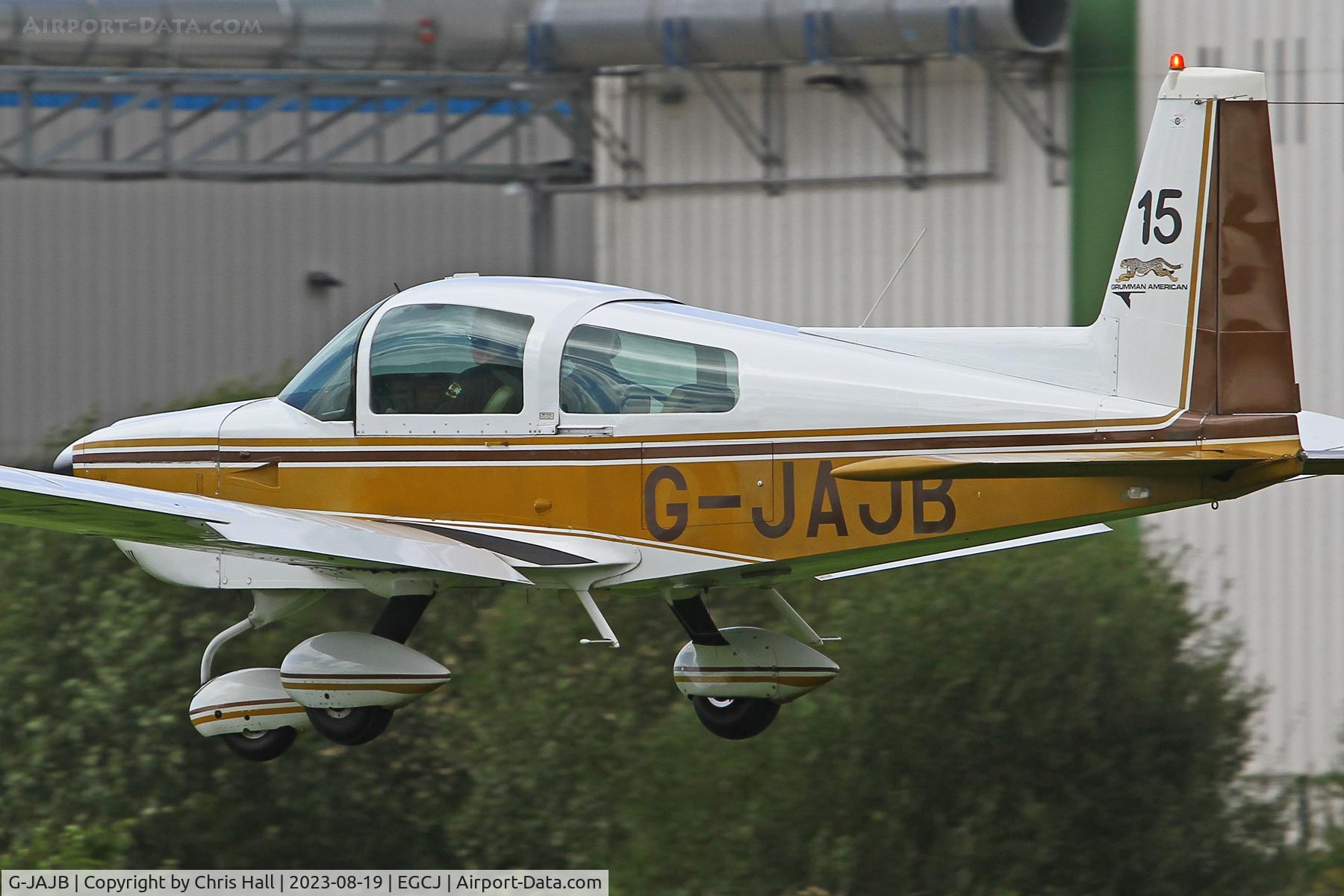 G-JAJB, 1978 Grumman American AA-5A Cheetah C/N AA5A-0590, Sherburn in Elmet