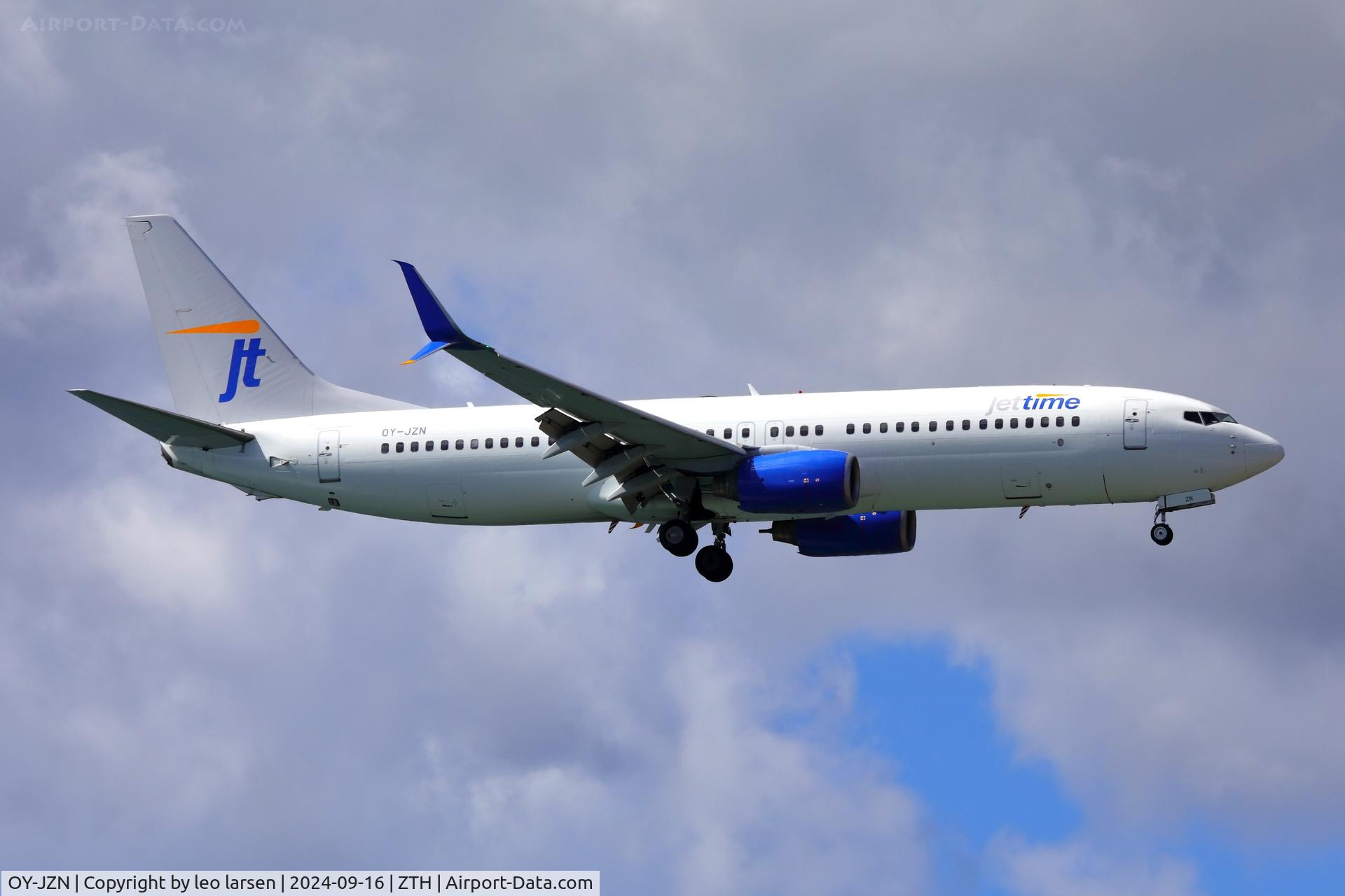 OY-JZN, 2006 Boeing 737-8K5 C/N 34689, Zakynthos 16.9.2024
