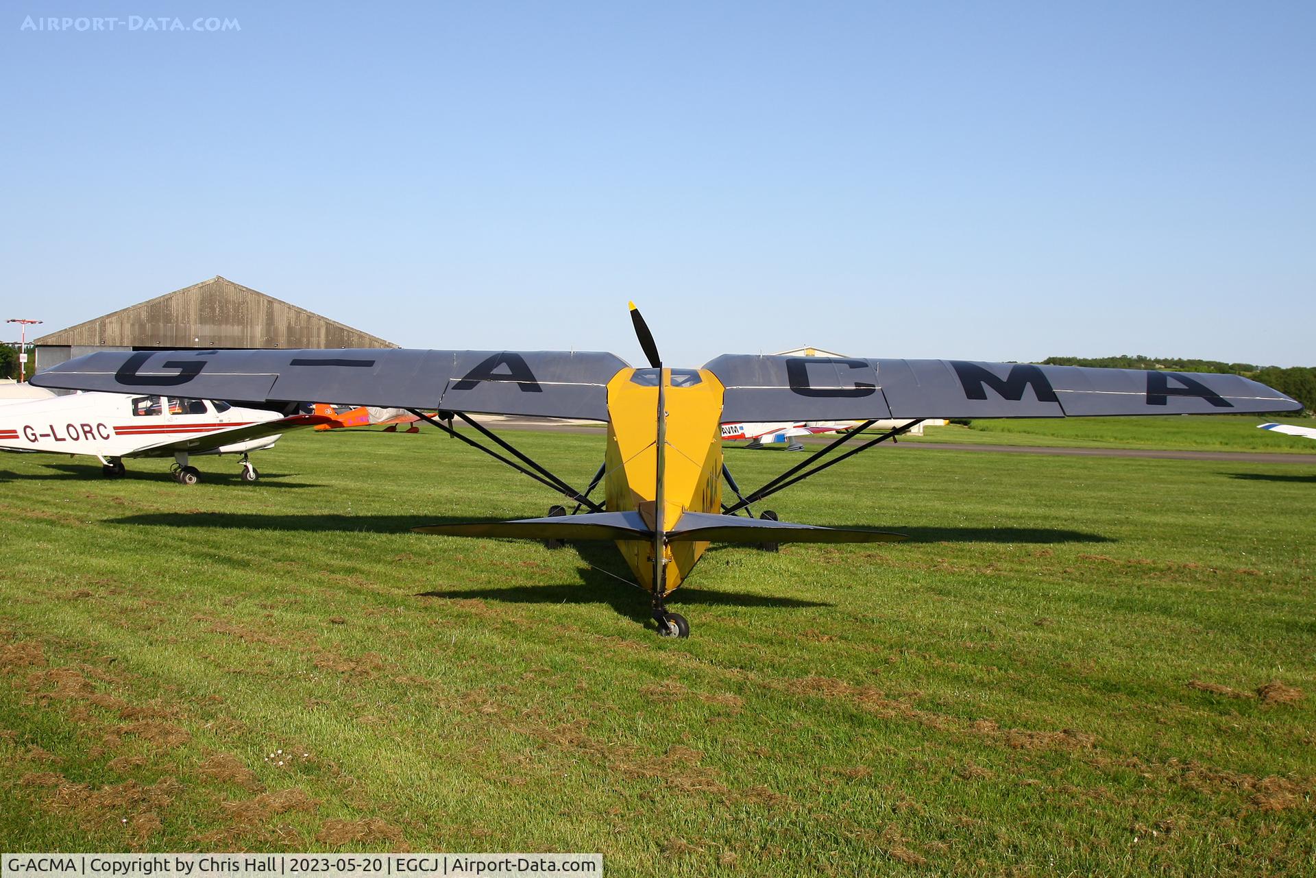 G-ACMA, 1934 De Havilland DH.85 Leopard Moth C/N 7042, Sherburn in Elmet
