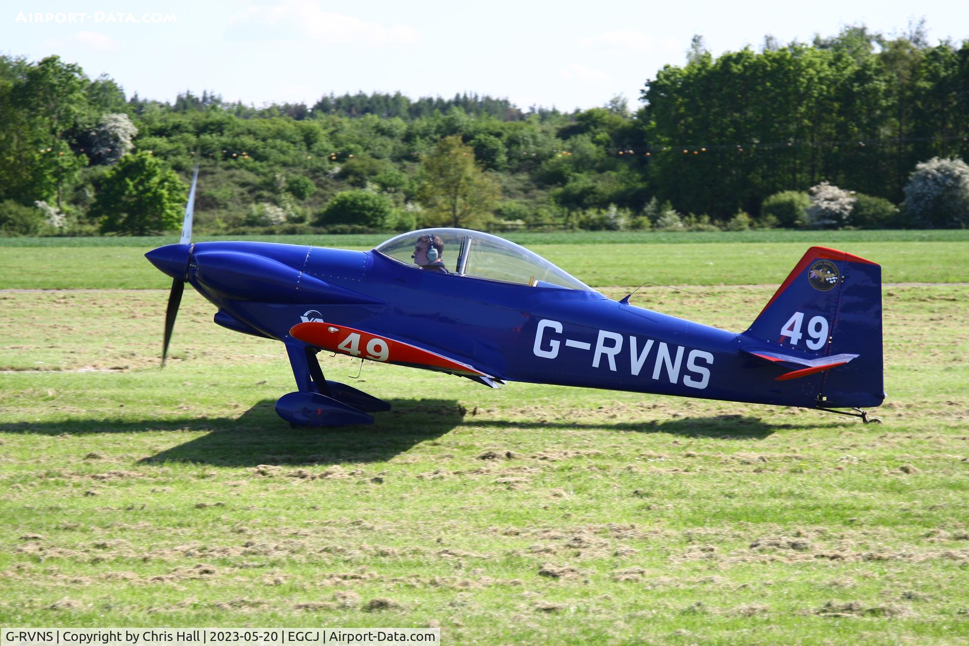 G-RVNS, 2003 Vans RV-4 C/N PFA 181-12443, Sherburn in Elmet