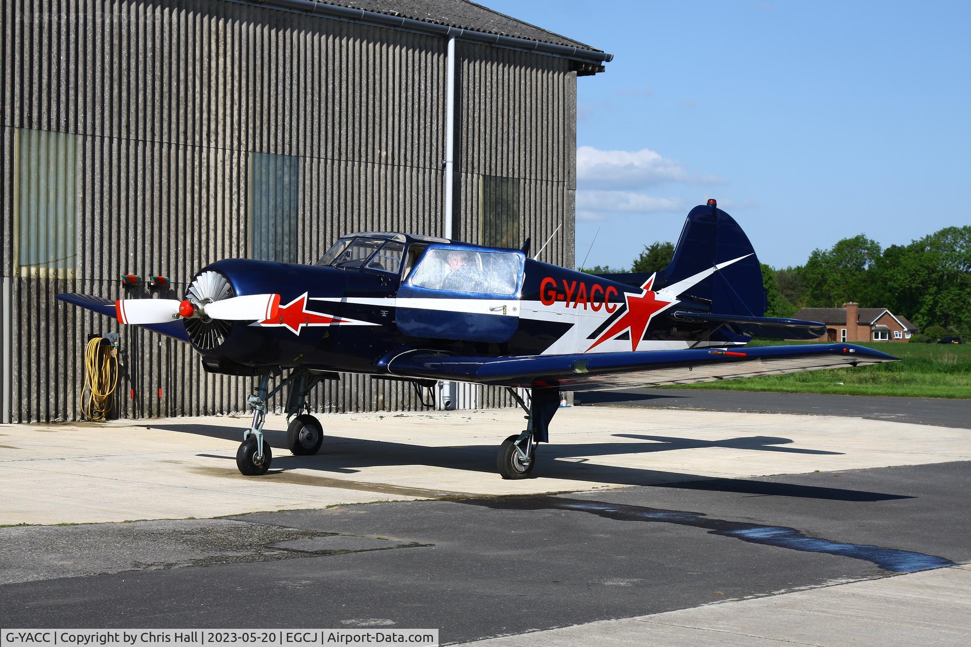 G-YACC, Yakovlev Yak-18T C/N 14-35, Sherburn in Elmet