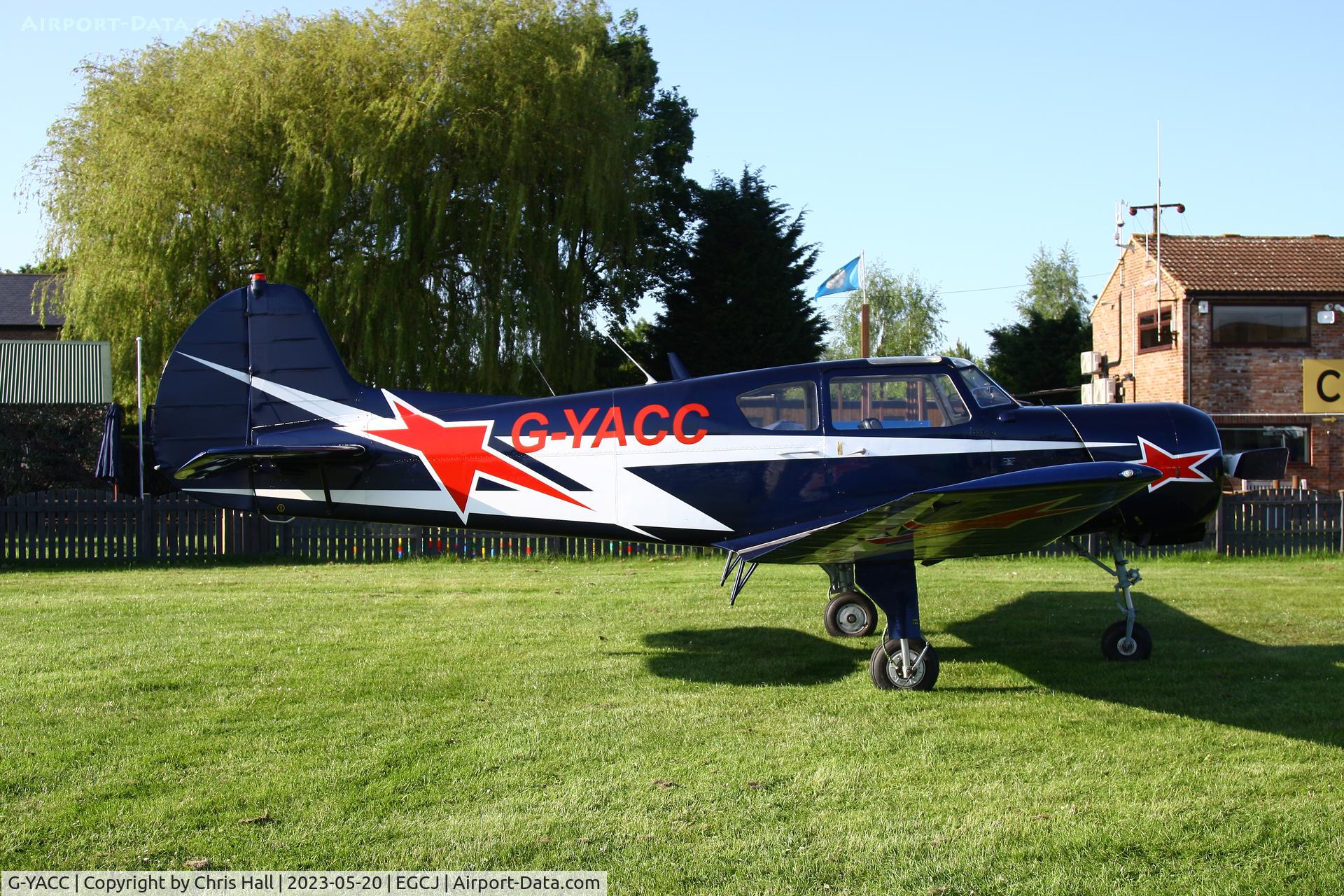 G-YACC, Yakovlev Yak-18T C/N 14-35, Sherburn in Elmet