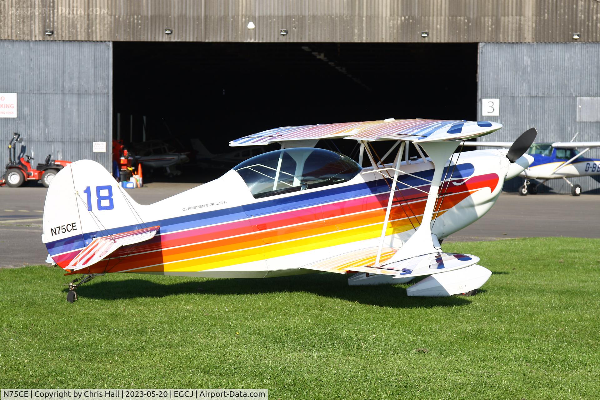 N75CE, 1991 Christen Eagle II C/N GA0032, Sherburn in Elmet