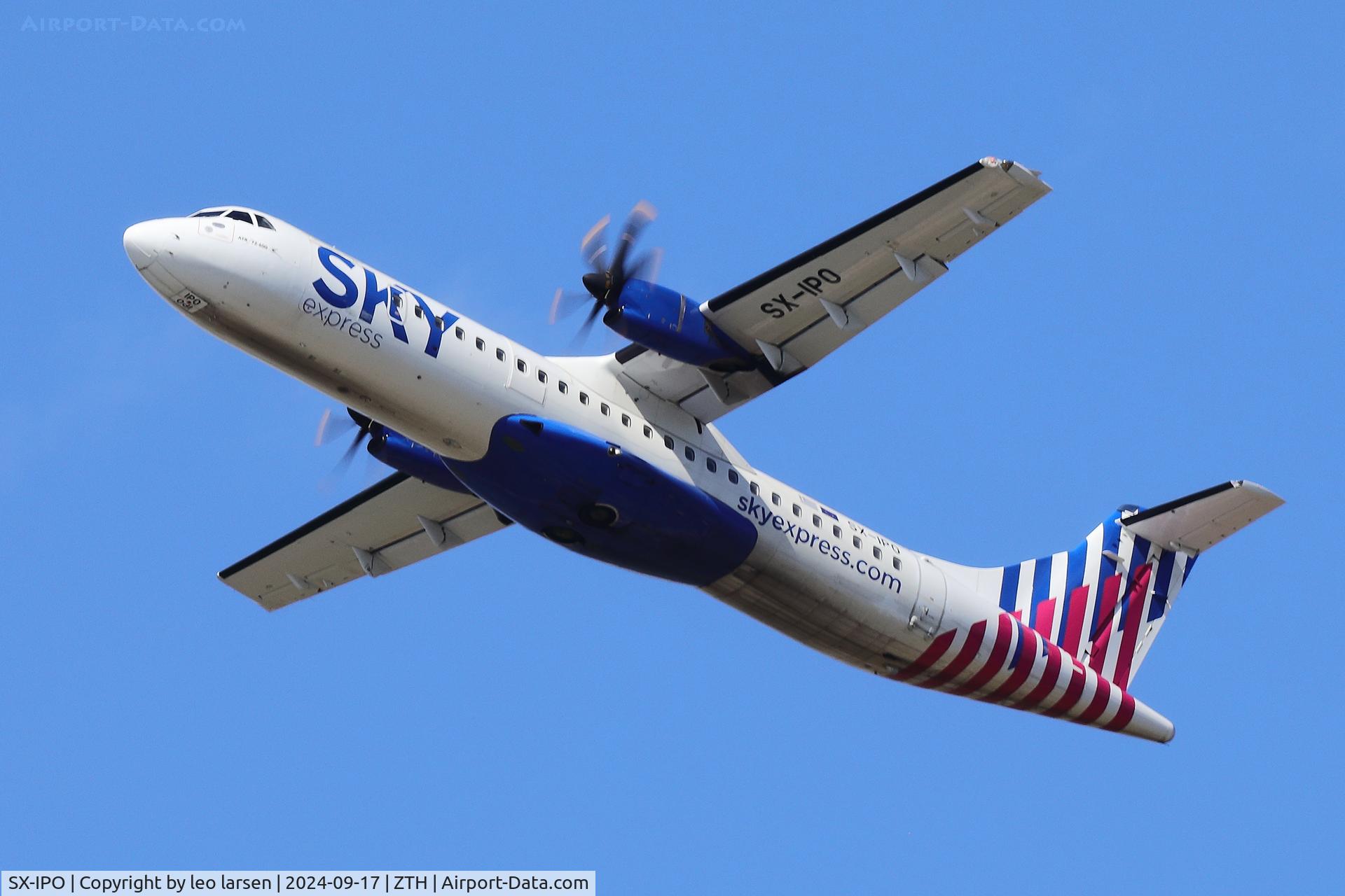 SX-IPO, 2023 ATR 72-600 C/N 1676, Zakynthos 17.9.2024
