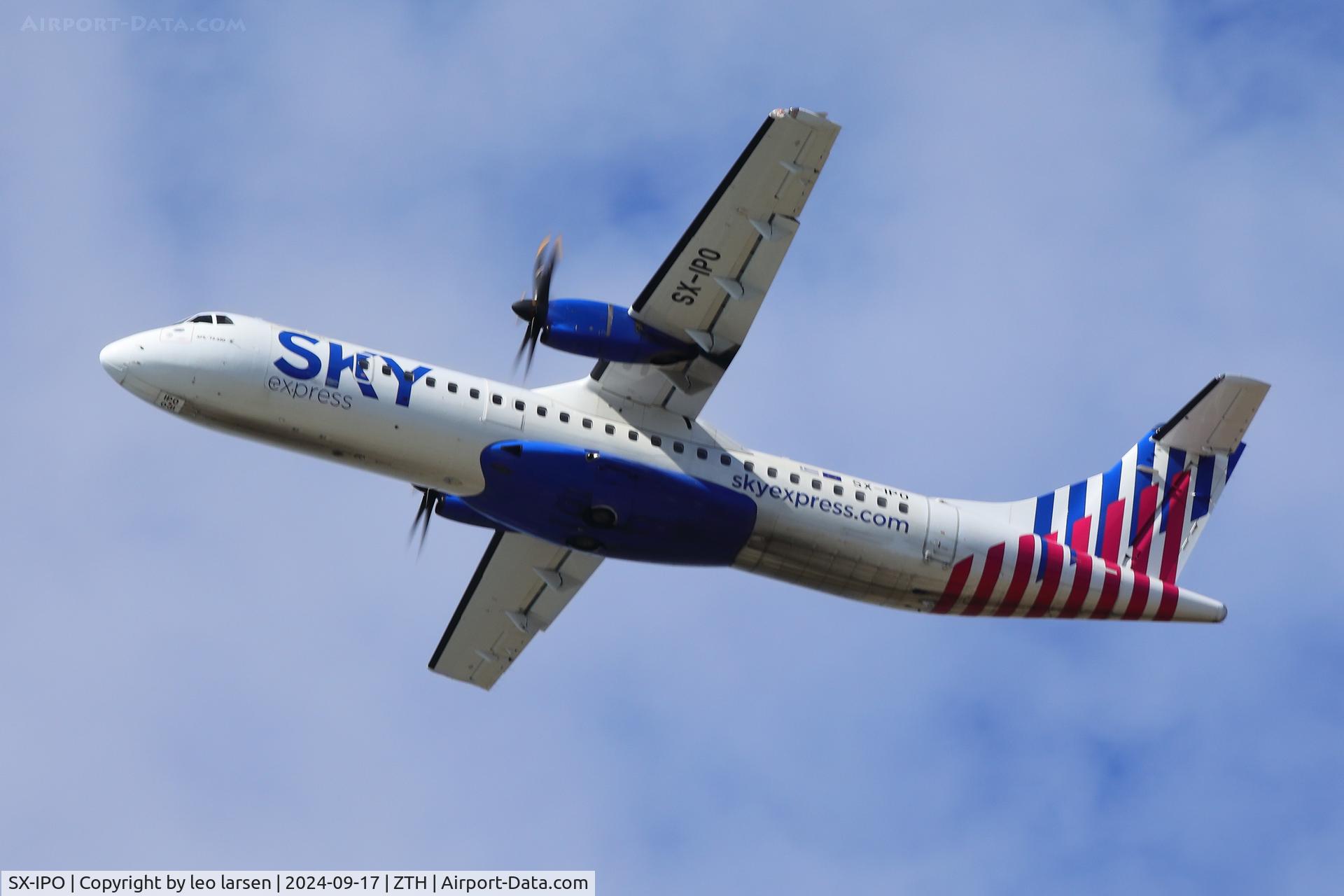 SX-IPO, 2023 ATR 72-600 C/N 1676, Zakynthos 17.9.2024