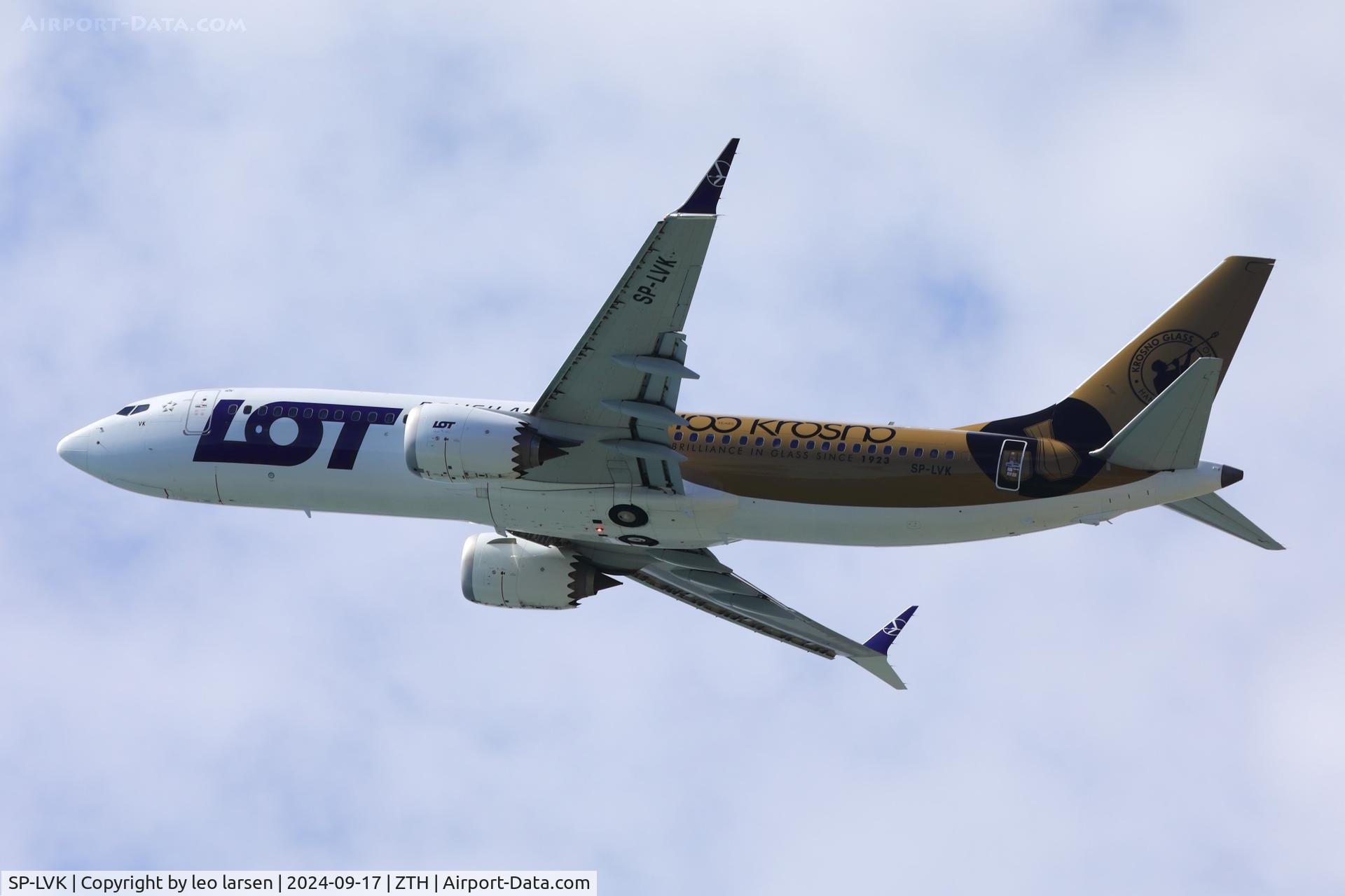 SP-LVK, 2021 Boeing 737-8 MAX C/N 43325, Zakyntjos 17.9.2024