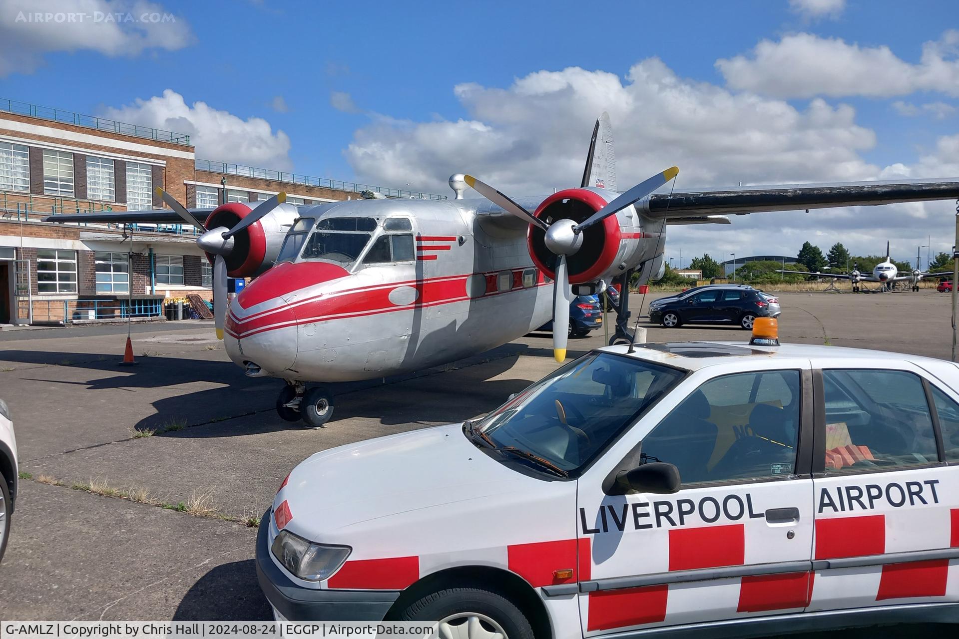 G-AMLZ, Percival P-50 Prince 6E C/N P50-46, Speke Aerodrome Heritage Group (SAHG)