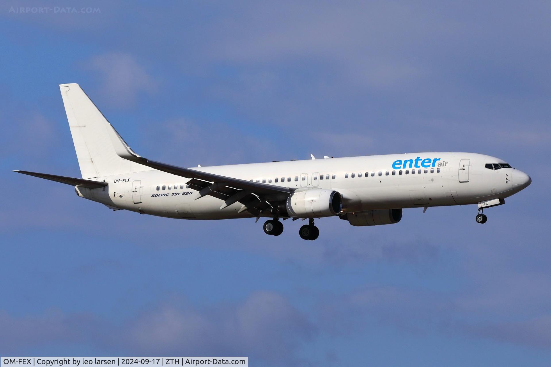 OM-FEX, 1998 Boeing 737-8Q8 C/N 28213, Zakynthos 17.9.2024