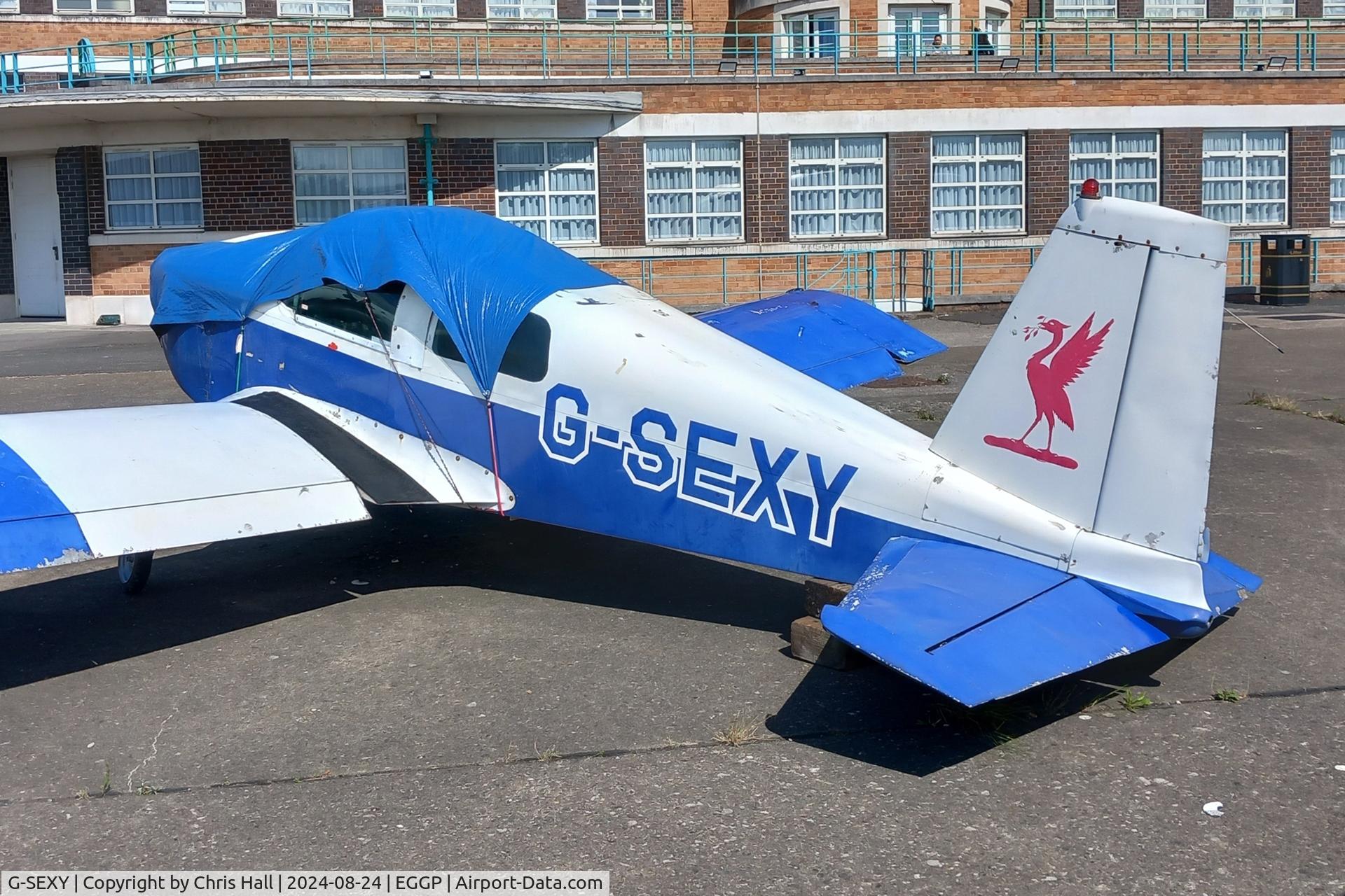 G-SEXY, 1970 American Aviation AA-1 Yankee C/N AA1-0042, Speke Aerodrome Heritage Group (SAHG)
