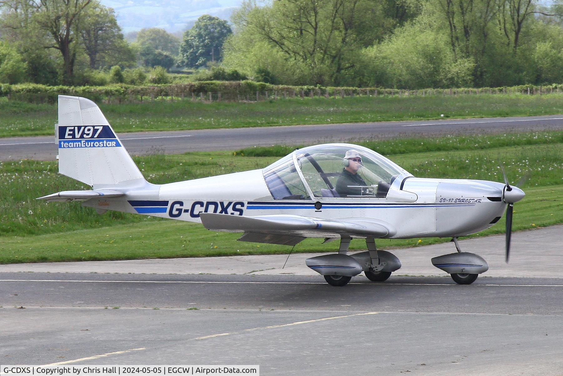 G-CDXS, 2006 Cosmik EV-97 TeamEurostar UK C/N 2627, Welshpool
