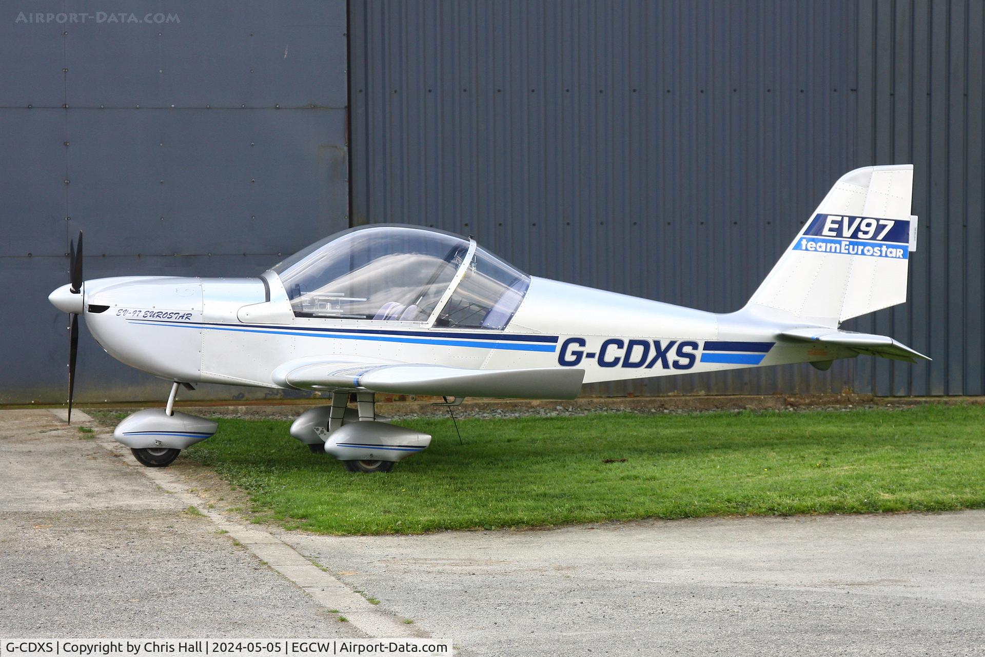 G-CDXS, 2006 Cosmik EV-97 TeamEurostar UK C/N 2627, Welshpool