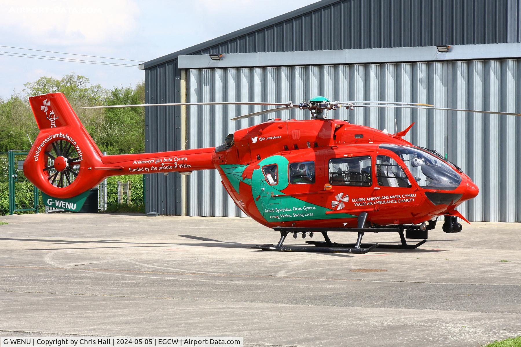 G-WENU, 2016 Airbus Helicopters H-145 (BK-117D-2) C/N 20112, Welshpool