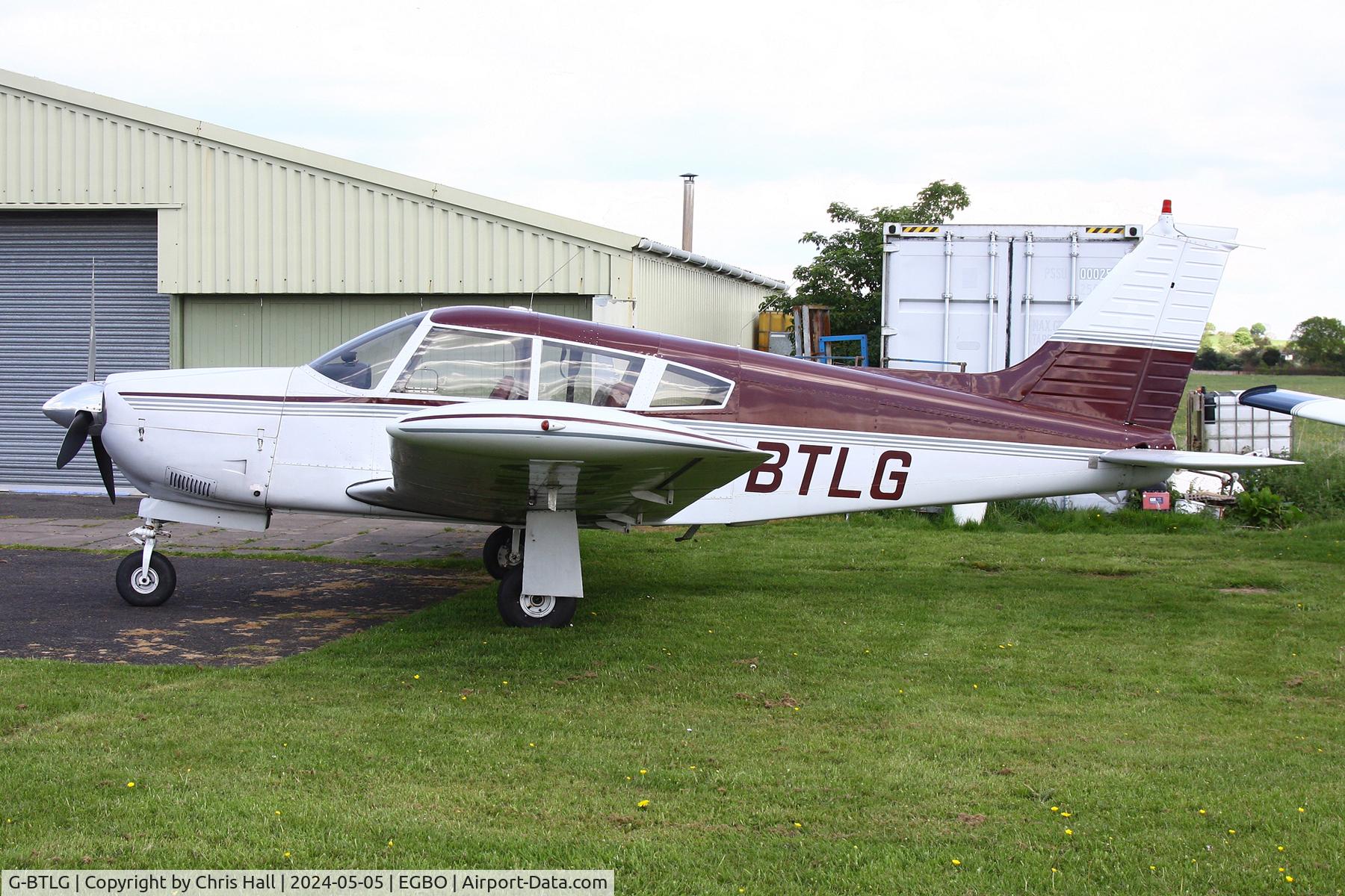 G-BTLG, 1970 Piper PA-28R-200 Cherokee Arrow C/N 28R-35811, Halfpenny Green