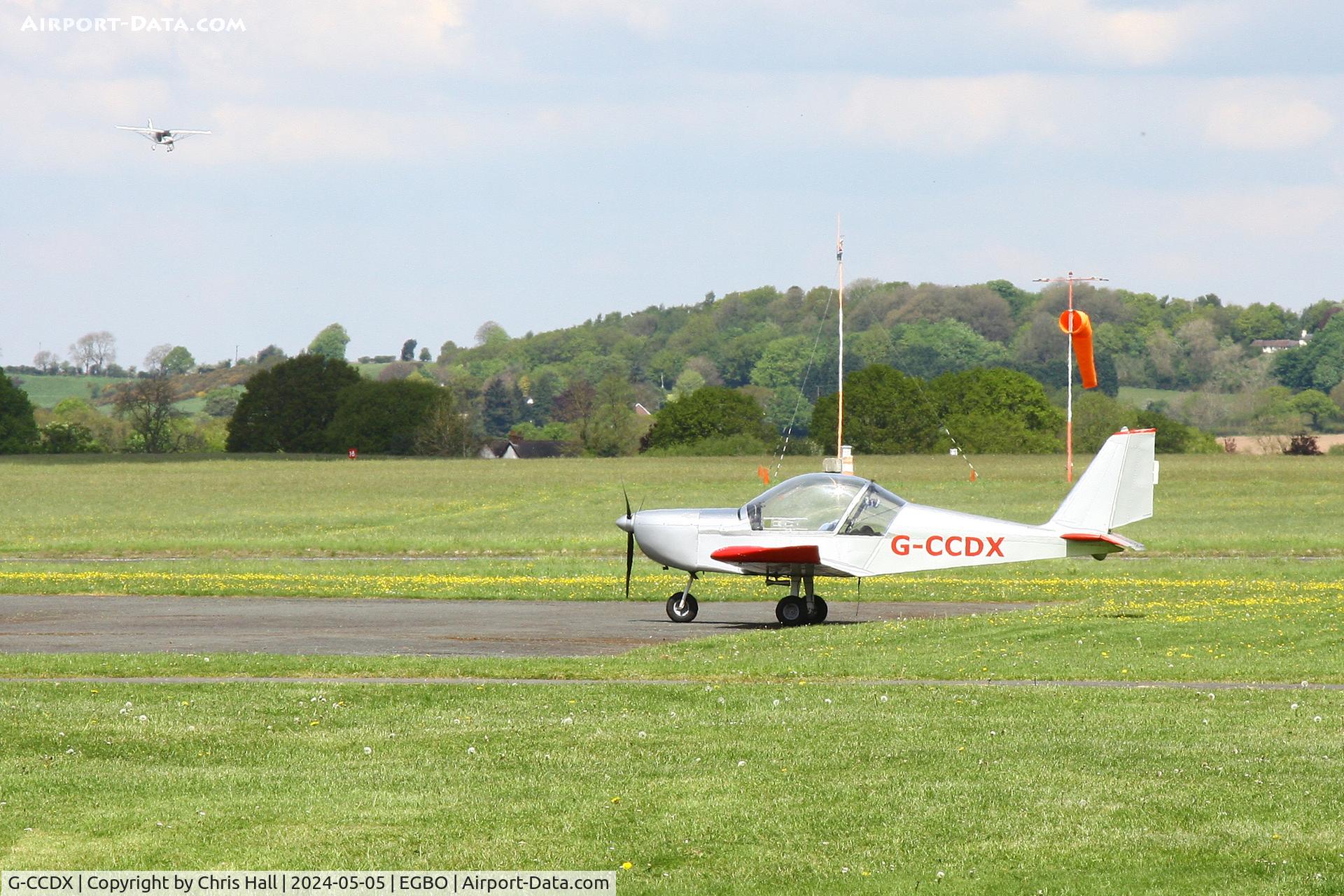 G-CCDX, 2003 Aerotechnik EV-97 Eurostar C/N PFA 315-14013, Halfpenny Green