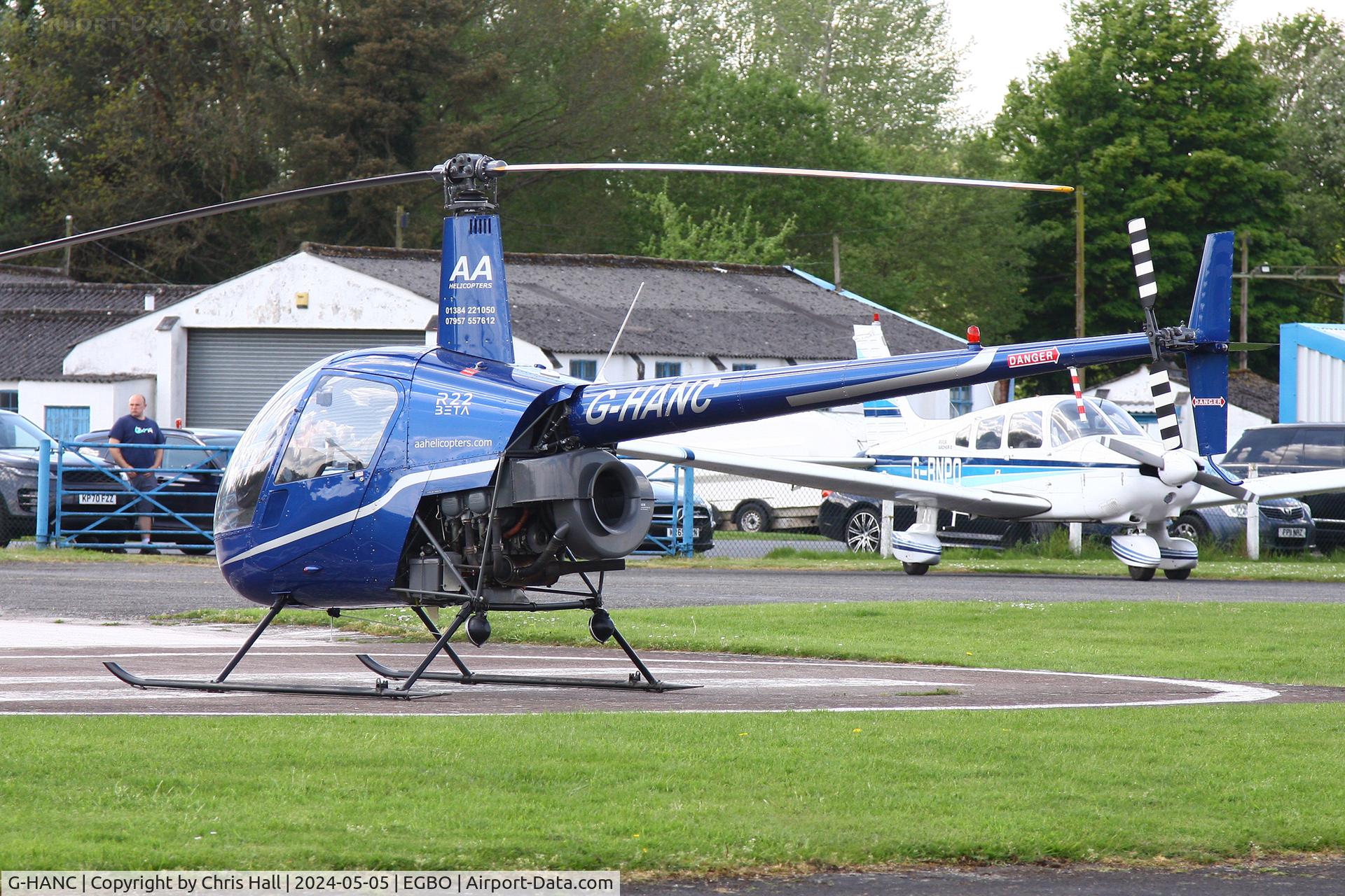 G-HANC, 1991 Robinson R22 Beta C/N 1740, Halfpenny Green