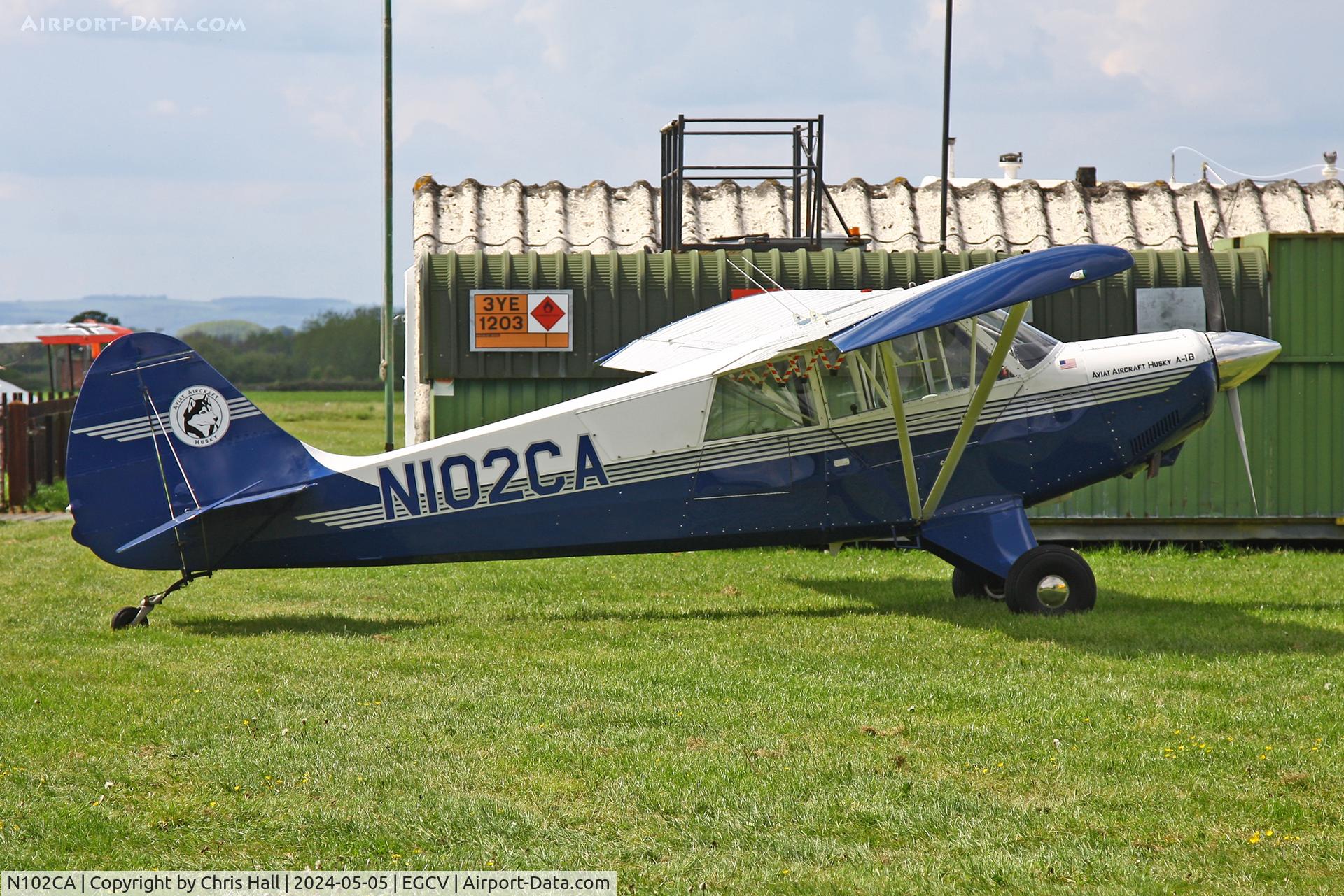 N102CA, 2004 Aviat A-1B Husky C/N 2272, Sleap