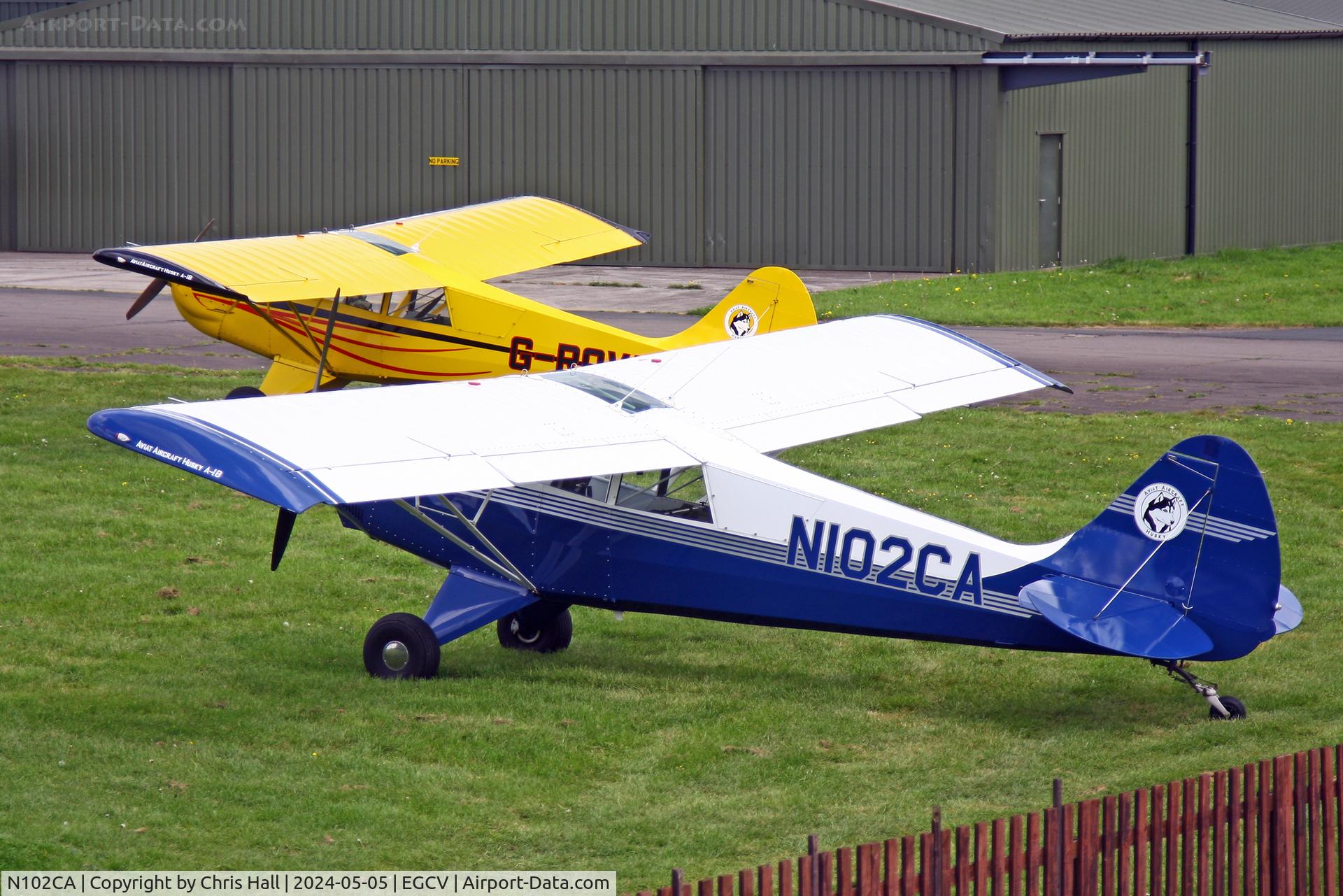 N102CA, 2004 Aviat A-1B Husky C/N 2272, Sleap