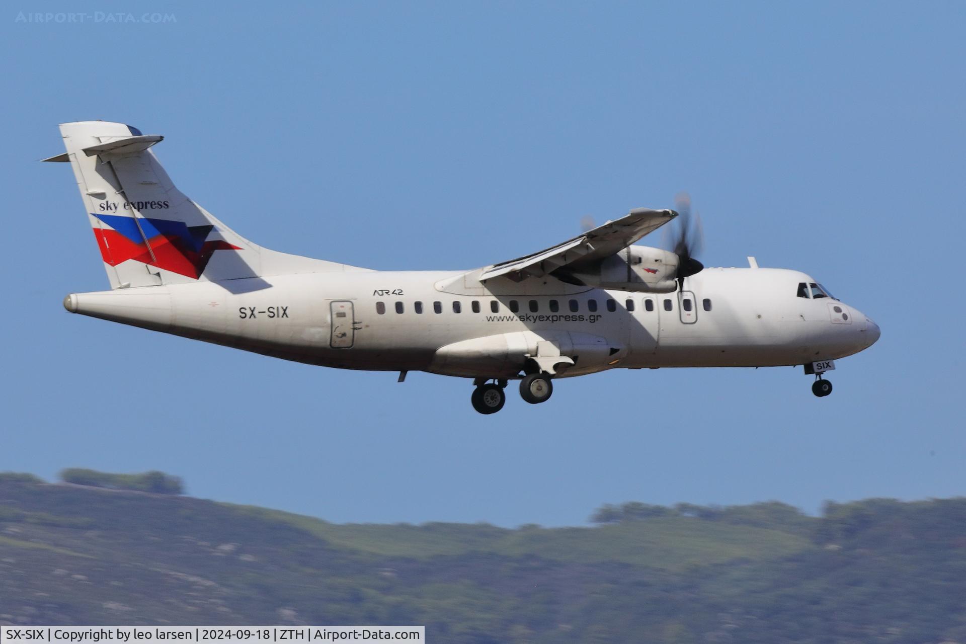 SX-SIX, 1997 ATR 42-512 C/N 544, zAKYNTHOS 18.9.2024