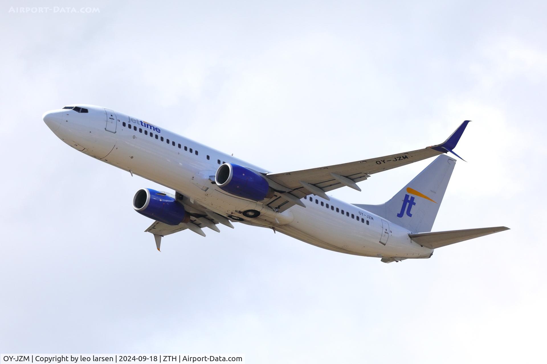 OY-JZM, 2006 Boeing 737-8K5 C/N 34688, Zakynthos 18.9.2024