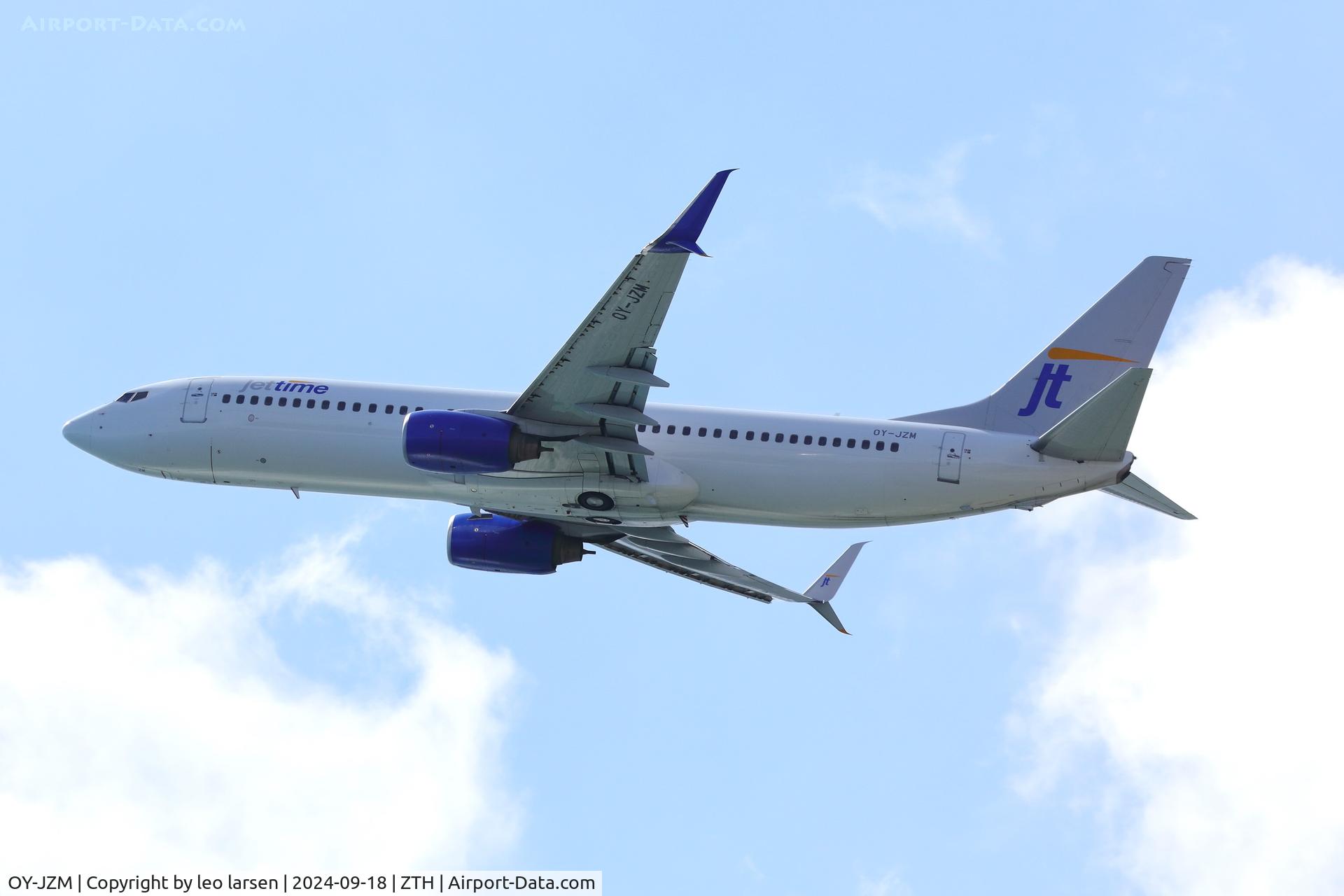 OY-JZM, 2006 Boeing 737-8K5 C/N 34688, Zakynthos 18.9.2024