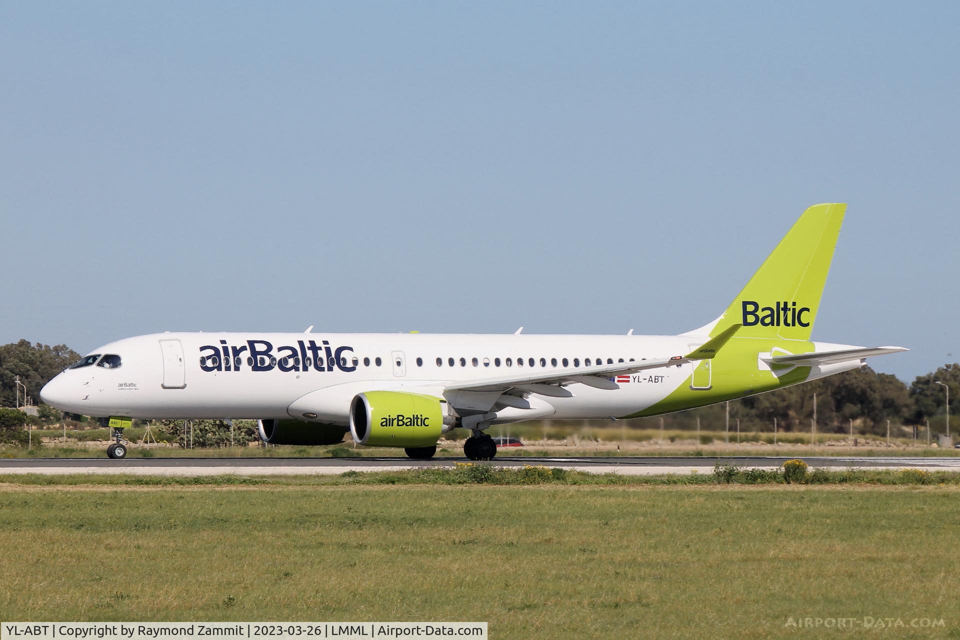 YL-ABT, 2023 Airbus A220-300 C/N 55255, A220-300 YL-ABT Air Baltic