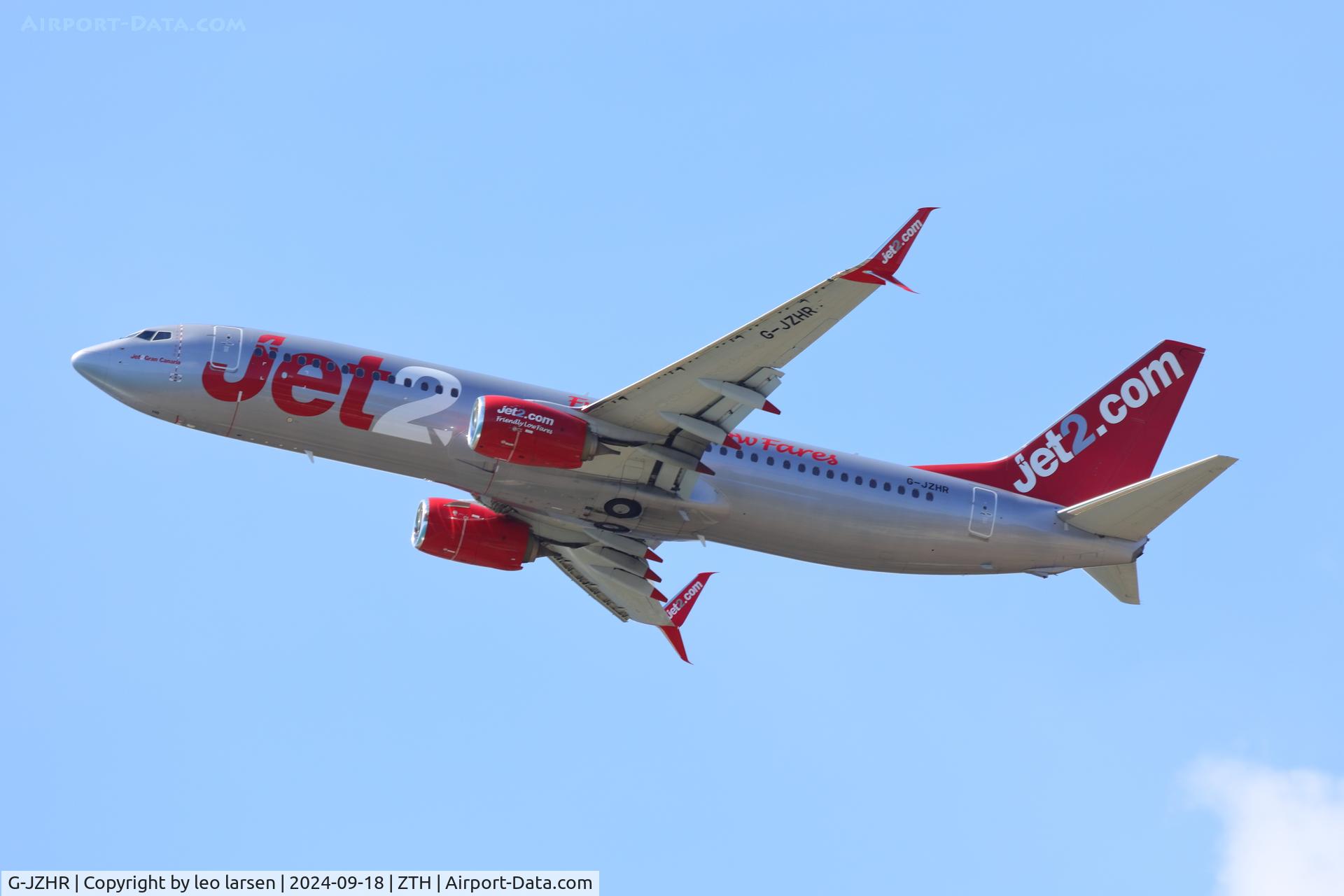 G-JZHR, 2016 Boeing 737-8MG C/N 63148, Zakynthos 18.9.2024
