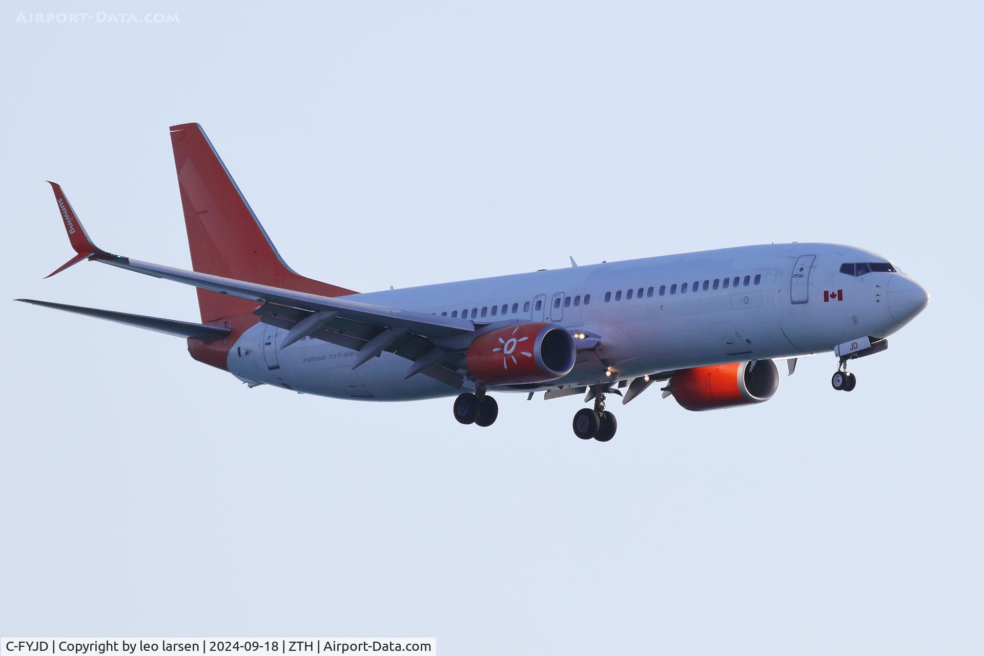 C-FYJD, 2015 Boeing 737-8Q8 C/N 41807, Zakynthos 18.9.2024