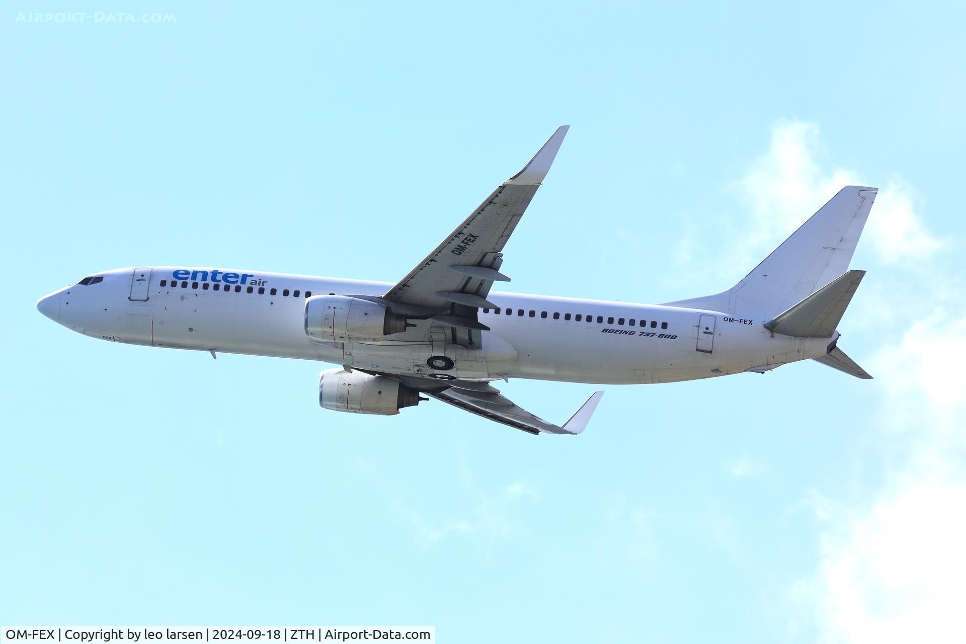 OM-FEX, 1998 Boeing 737-8Q8 C/N 28213, Zakynthos 18.9.2024