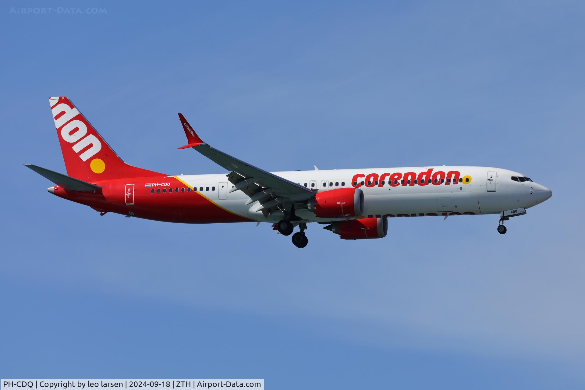 PH-CDQ, 2023 Boeing B-737-9 Max C/N 66347, Zakynthos 18.9.2024