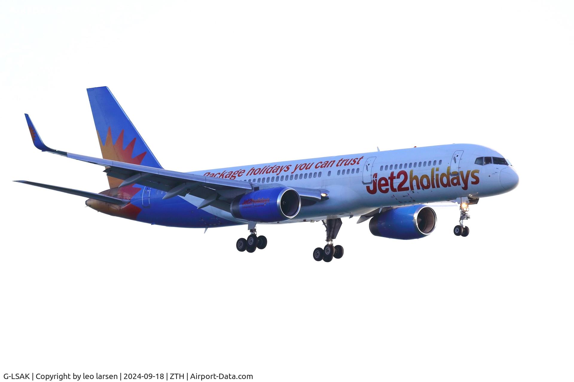 G-LSAK, 1996 Boeing 757-23N C/N 27973, Zakynthos 18.9.2024