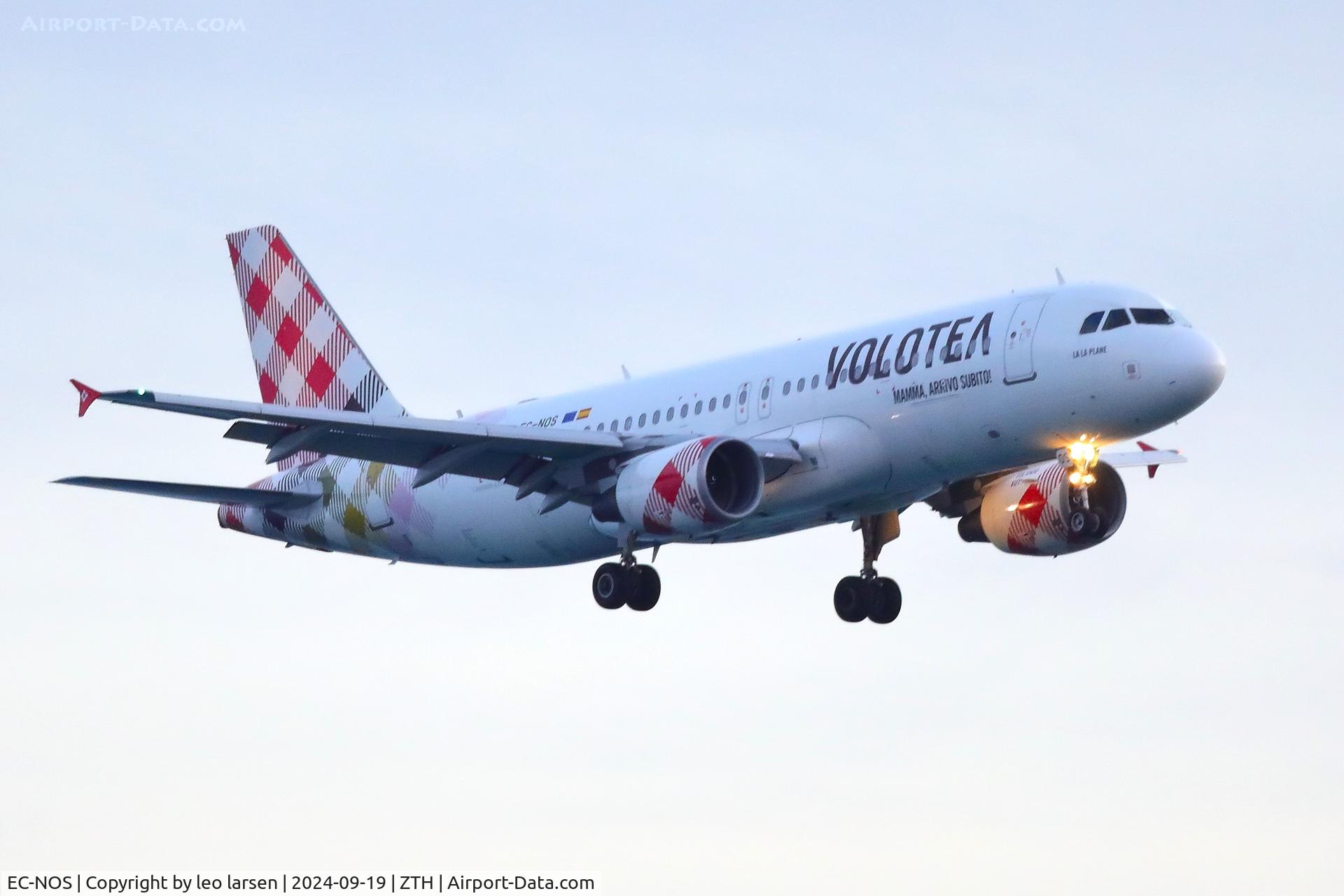 EC-NOS, 2009 Airbus A320-216 C/N 4035, Zakynthos 19.9.2024