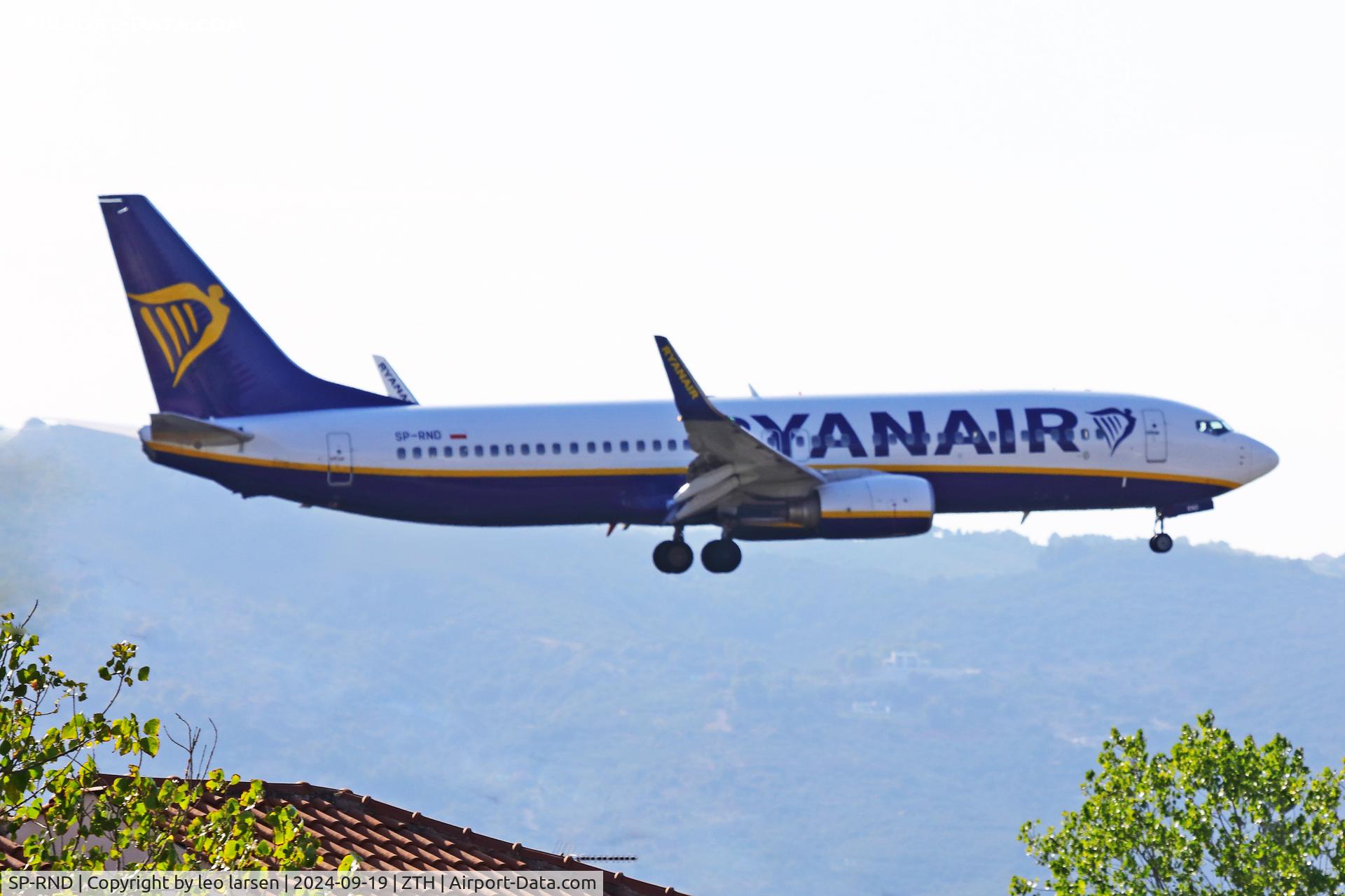 SP-RND, 2009 Boeing 737-8AS C/N 35002, Zakynthos 19.9.2024