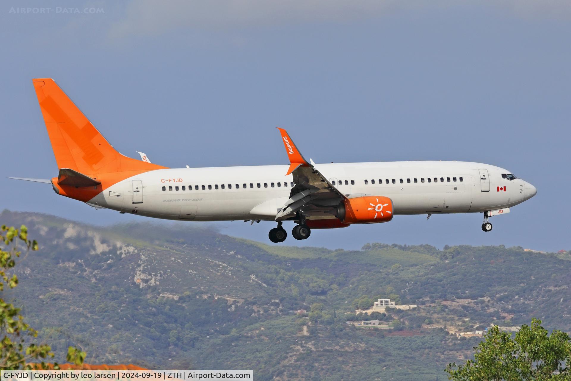 C-FYJD, 2015 Boeing 737-8Q8 C/N 41807, Zakynthos 19.9.2024