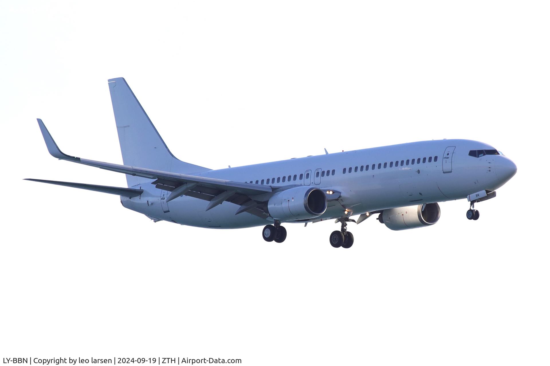 LY-BBN, 2007 Boeing 737-8GJ C/N 34903, Zakynthos 19.9.2024