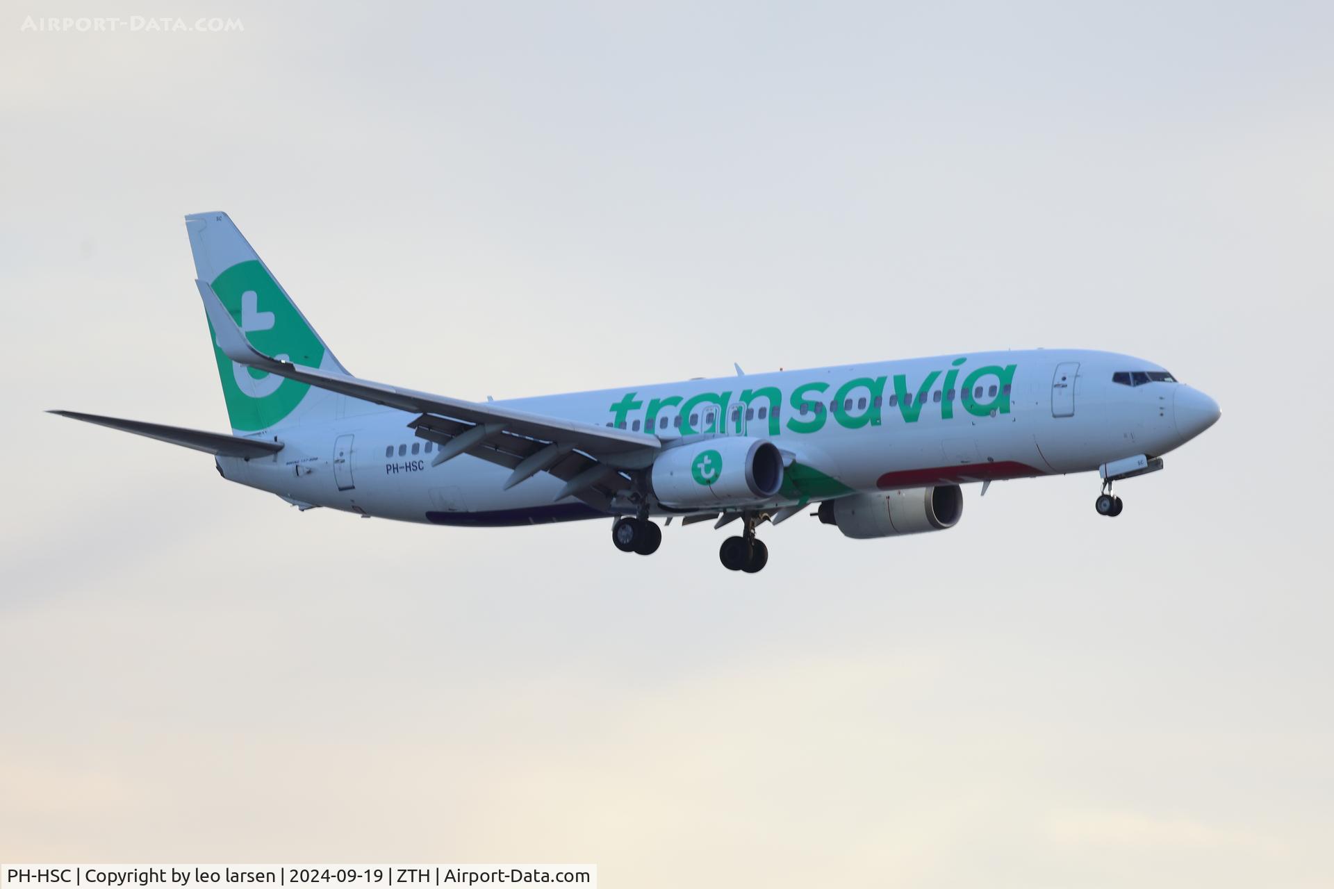PH-HSC, 2010 Boeing 737-8K2 C/N 34173, Zakynthos 19.9.2024