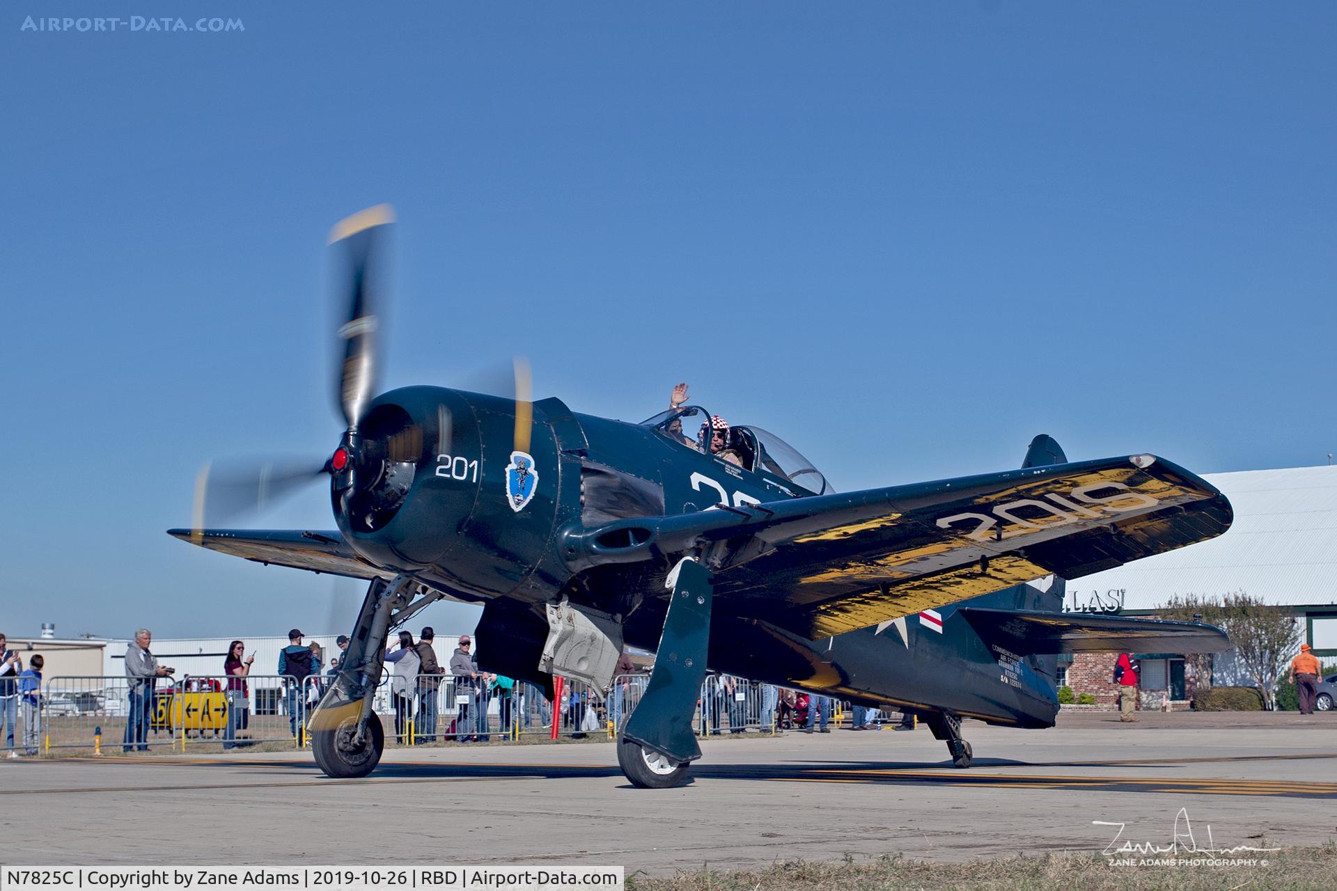 N7825C, 1948 Grumman F8F-2 (G58) Bearcat C/N D.1227, CAF PF8F-2 Bearcat at the 2019 Wings Over Dallas Airshow