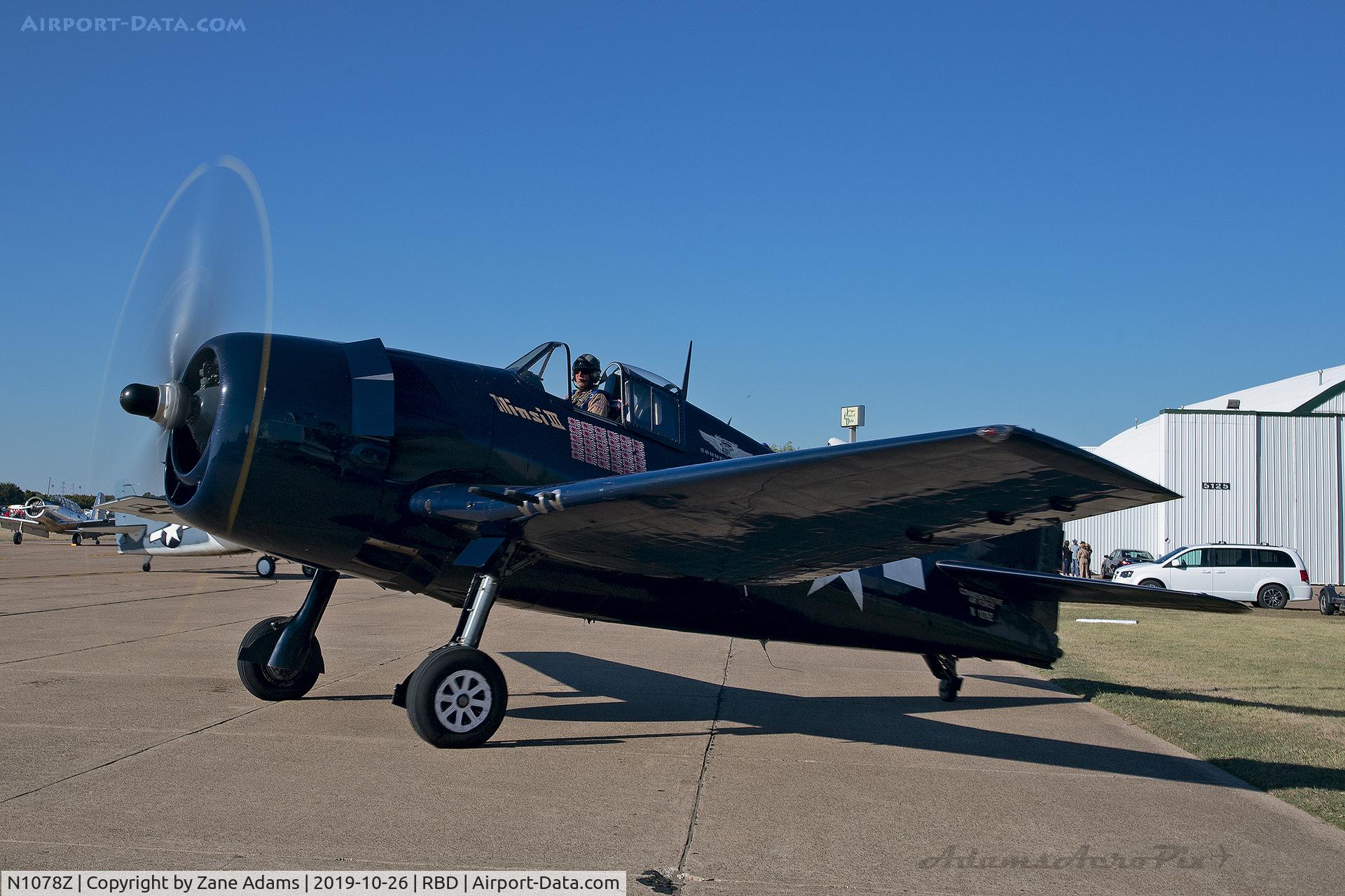 N1078Z, 1963 Grumman F6F-5 Hellcat C/N 27354801-66, CAF PF6F Hellcat at the 2019 Wings Over Dallas Airshow