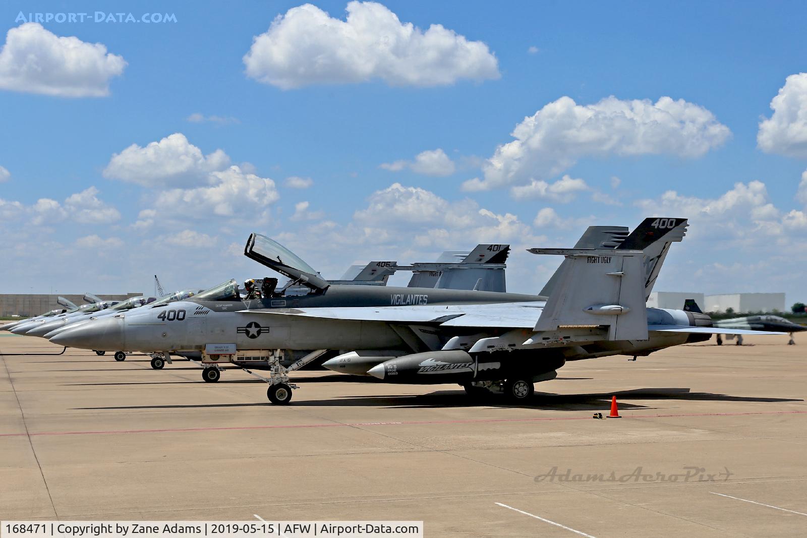 168471, Boeing F/A-18E Super Hornet C/N E-228, At Perot Field -Fort Worth, TX