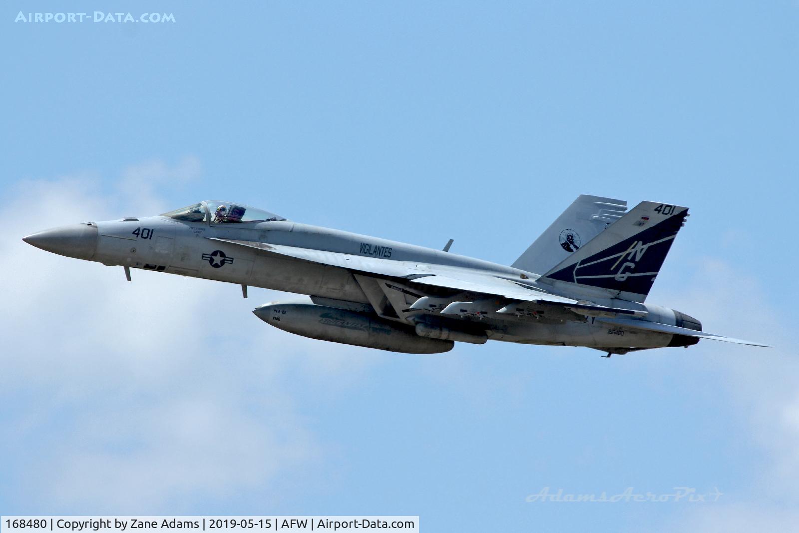168480, Boeing F/A-18E Super Hornet C/N E-327, US Navy F/A-18F at Perot Field - Fort Worth, TX
