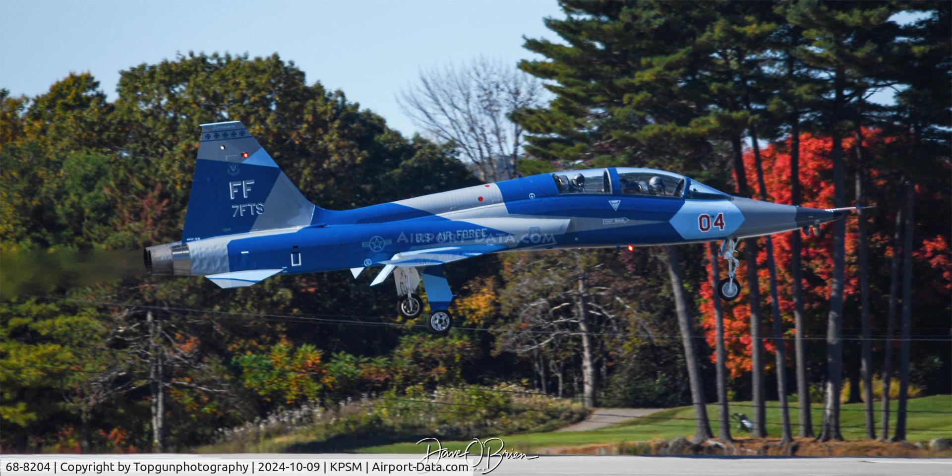 68-8204, 1968 Northrop T-38A Talon C/N T.6207, CROCK1, 7th FS Wing Jet newly painted