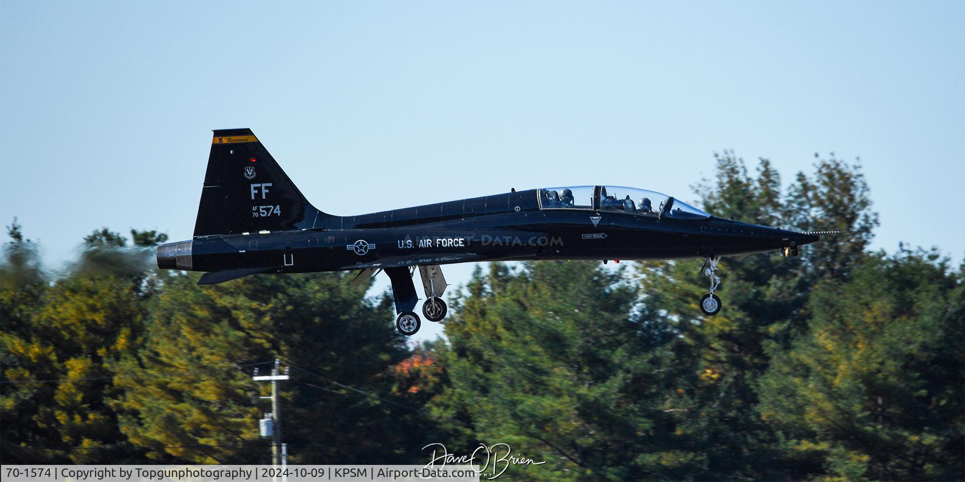 70-1574, 1971 Northrop T-38 C/N T6264, CROCK2, an old Tyndall Trainer now at Langley
