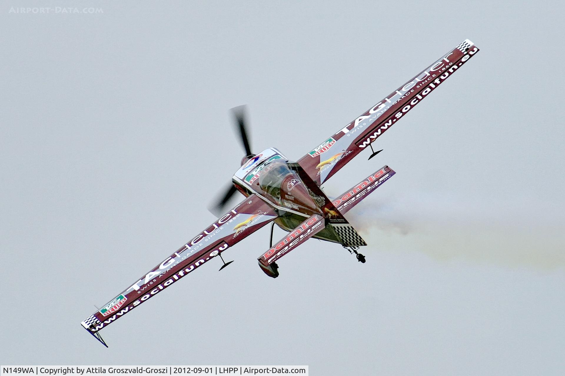 N149WA, Zivko Edge 540T C/N 2021, LHPP - Pécs-Pogány Airport, Hungary