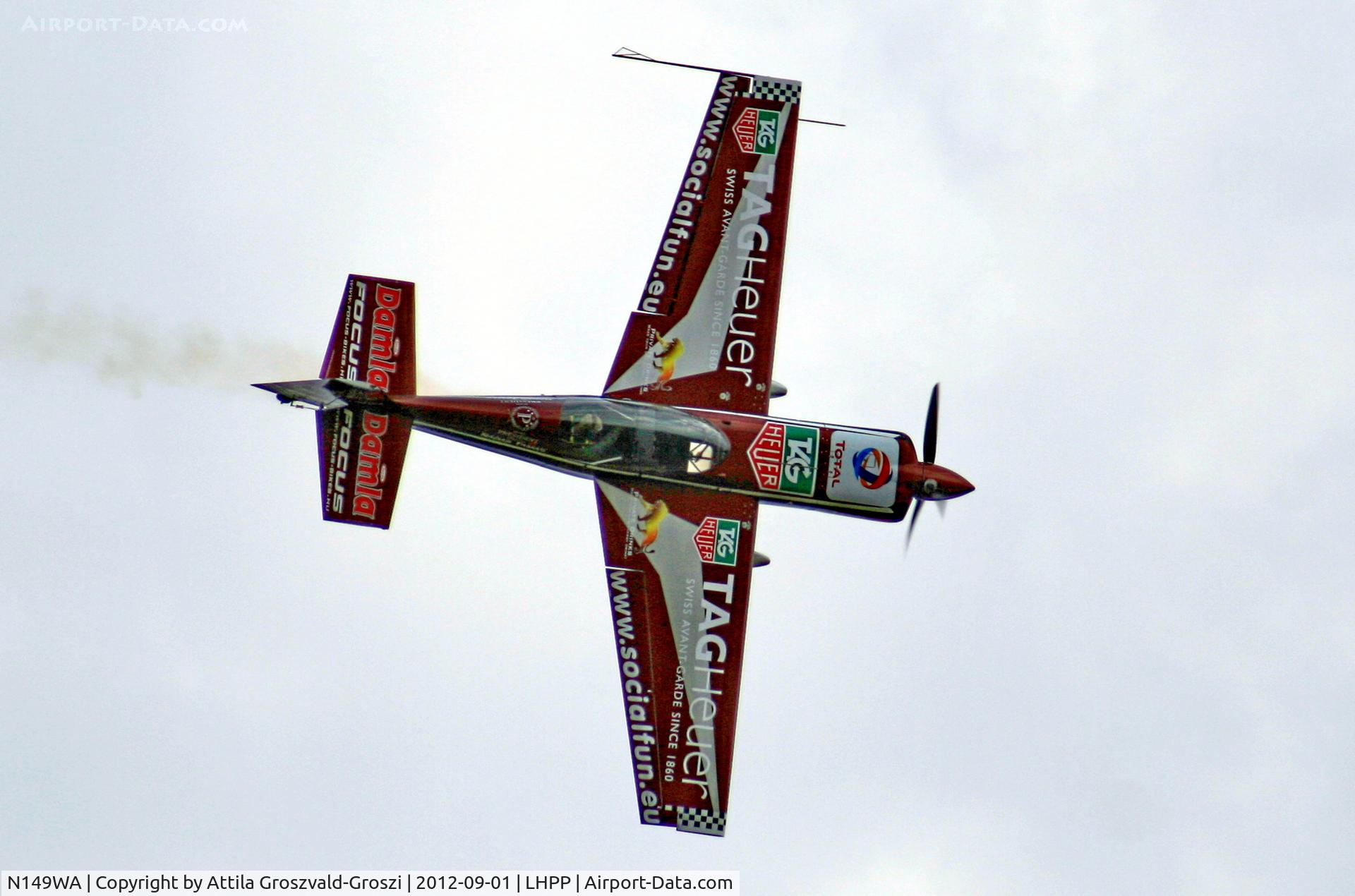 N149WA, Zivko Edge 540T C/N 2021, LHPP - Pécs-Pogány Airport, Hungary